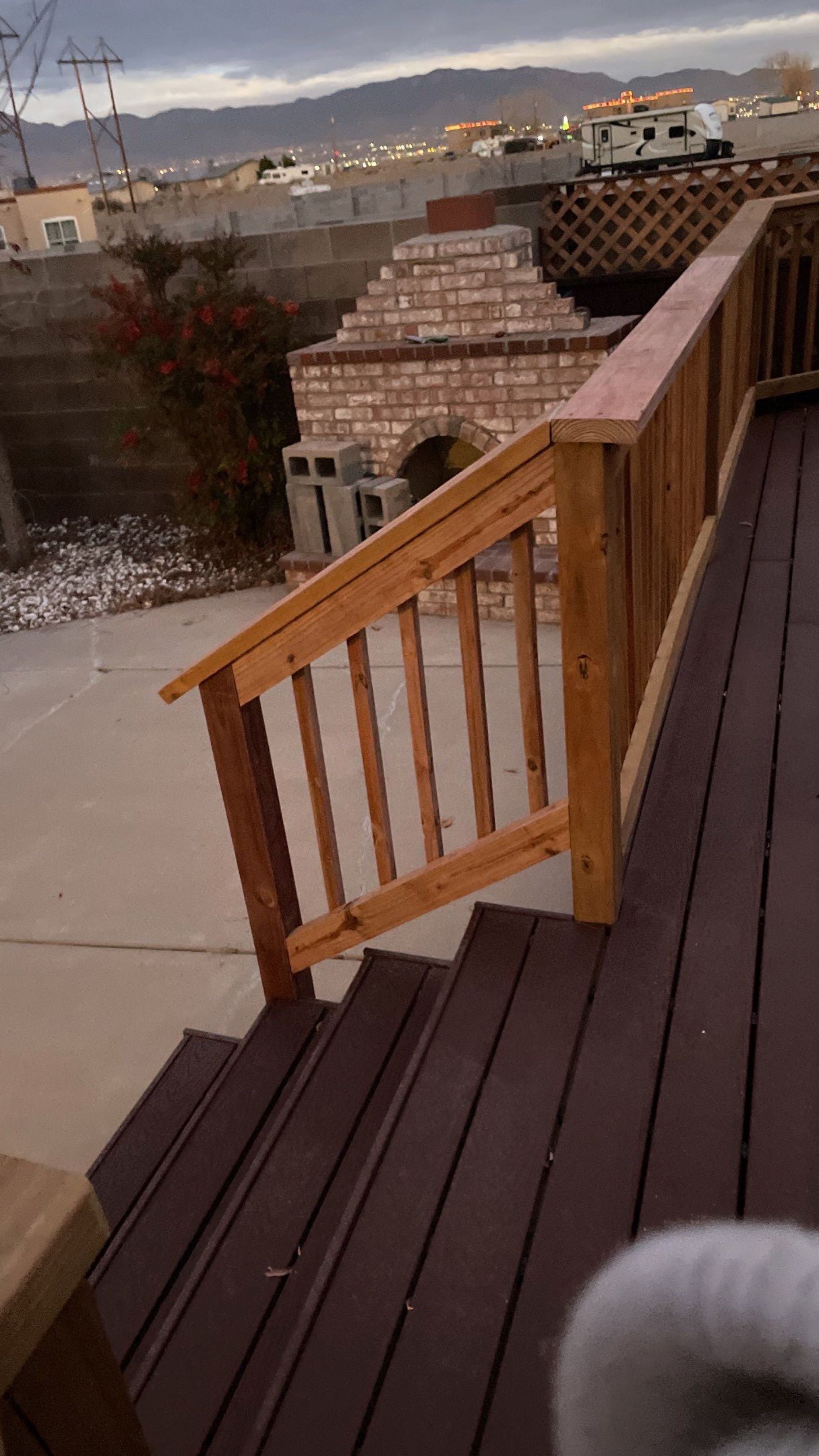 Deck Installation using Trex by Rio Grande Building & Storage