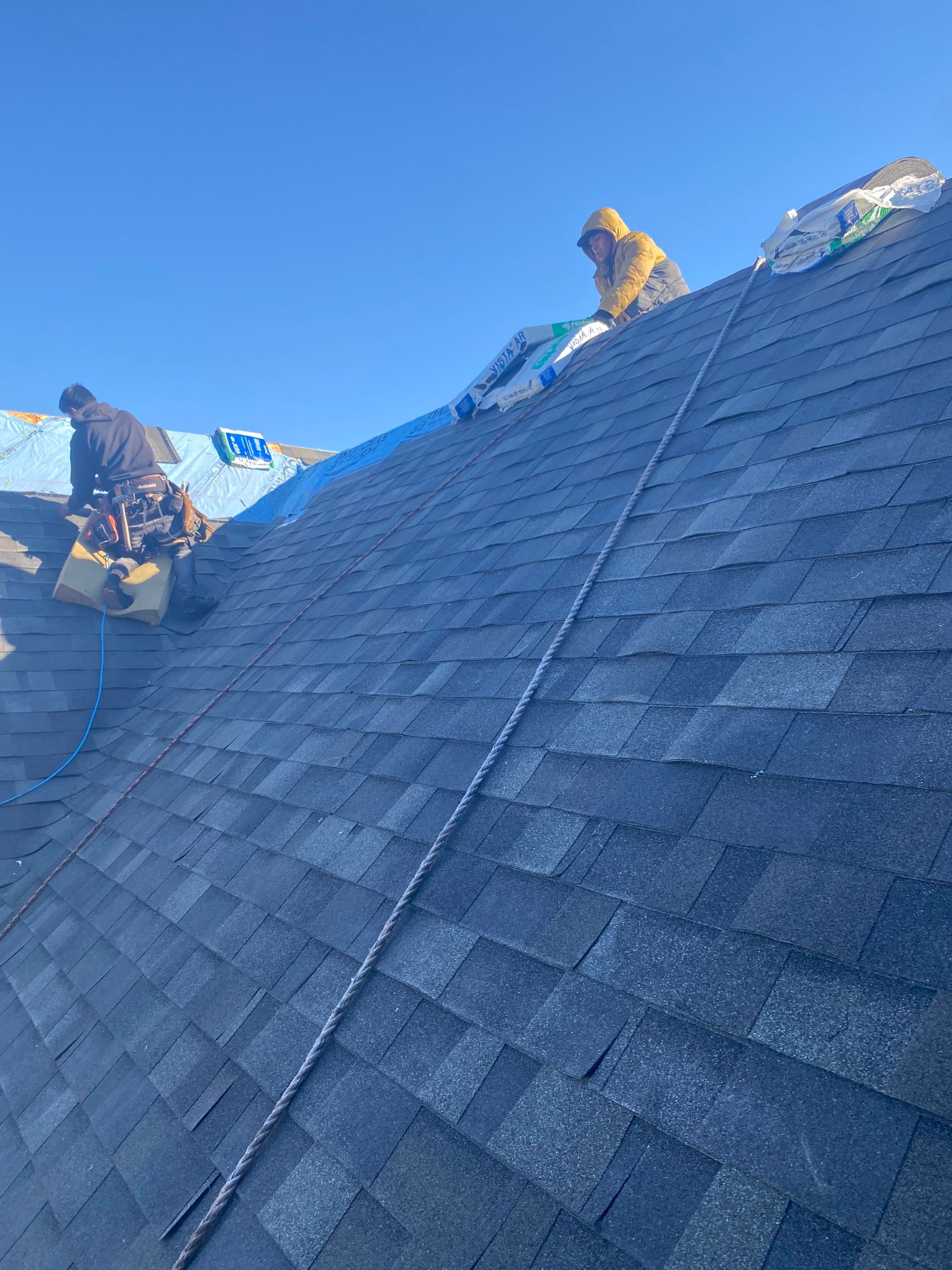 Residential Roofing Repair using Malarkey Vista: Storm Gray by Hostetler Roofing