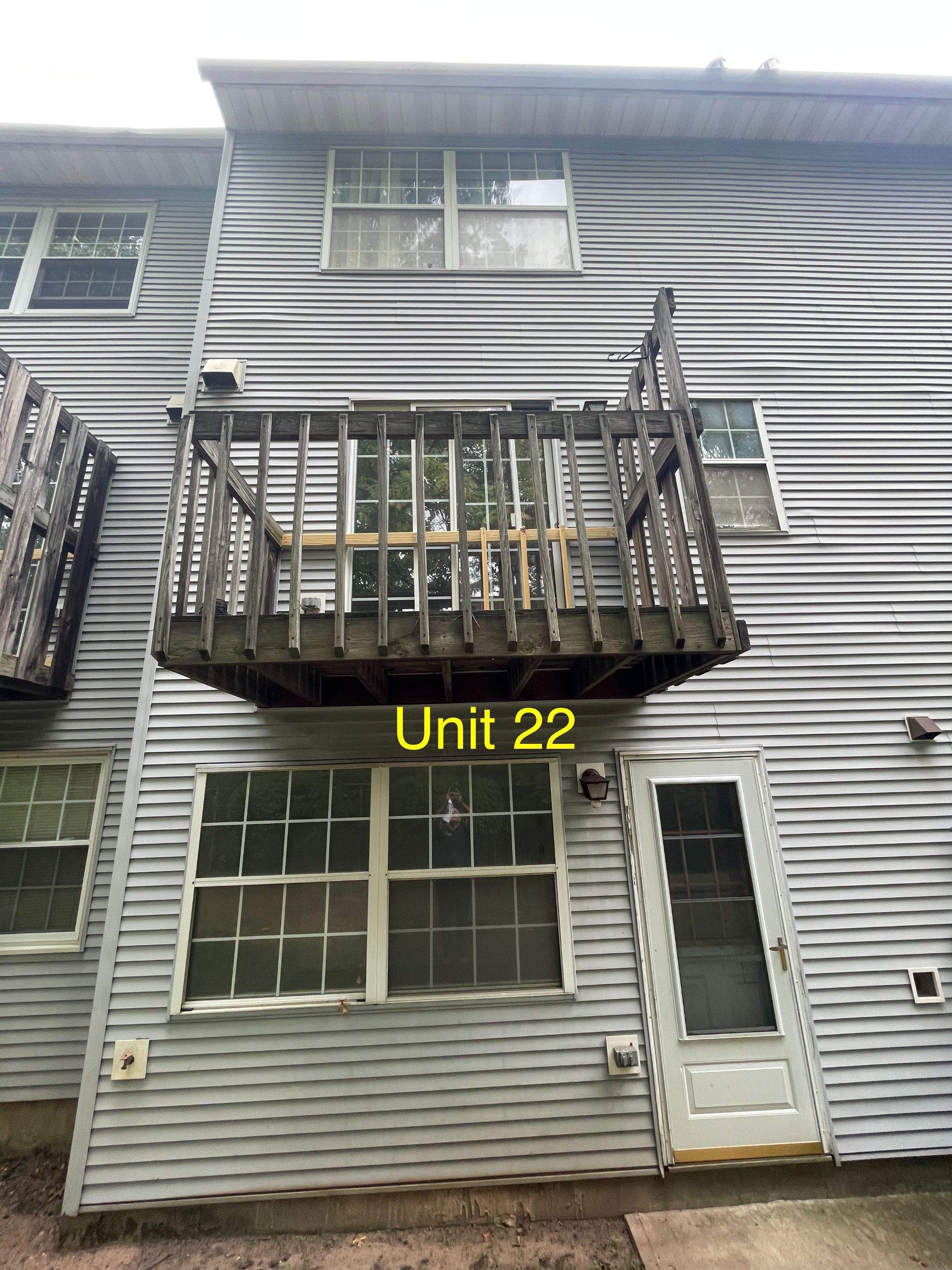 Condo Project Deck Replacement by deck guardian