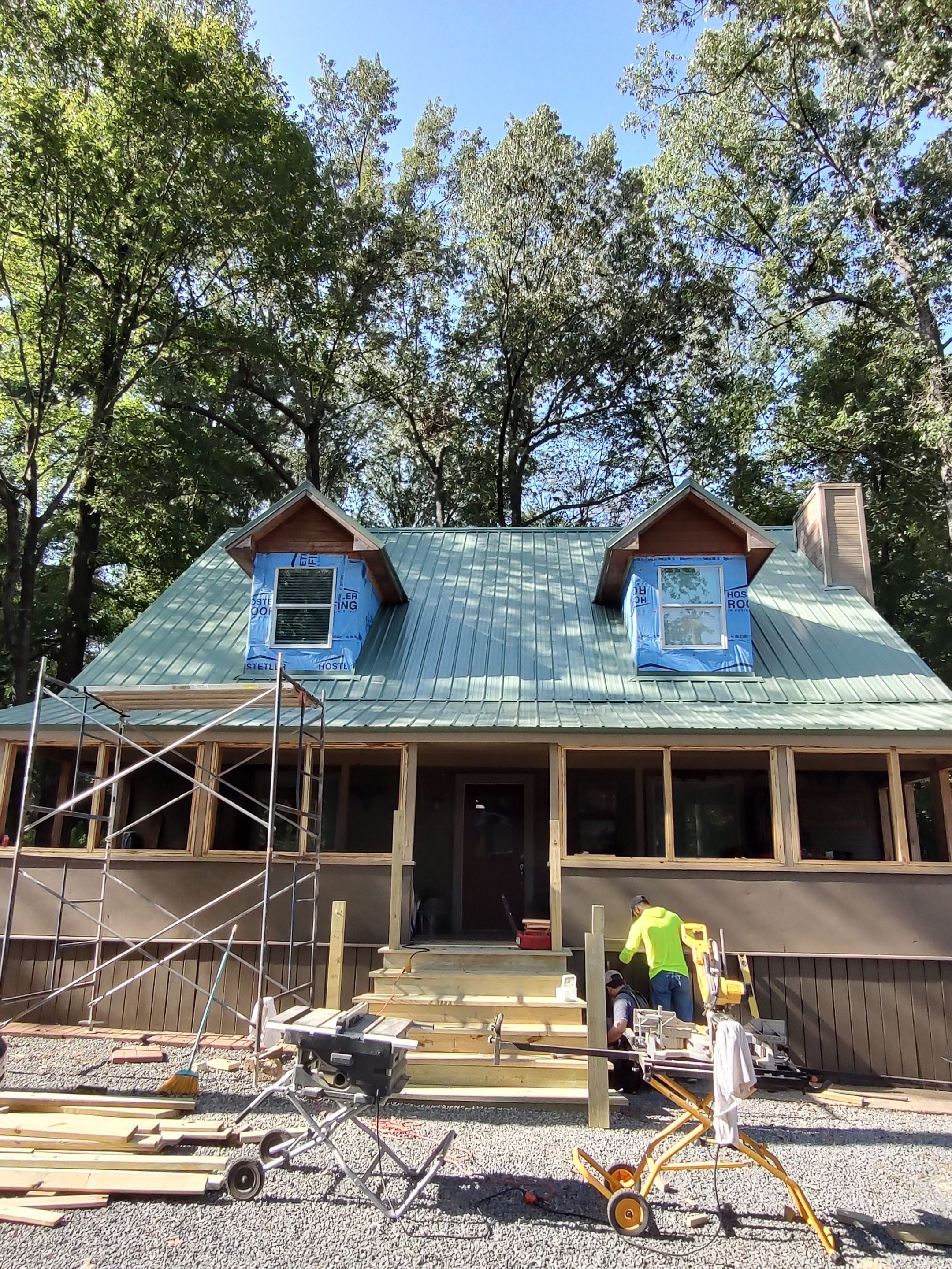 Metal Roof Replacement: 26 GA. Residential Metal Panel by Hostetler Roofing
