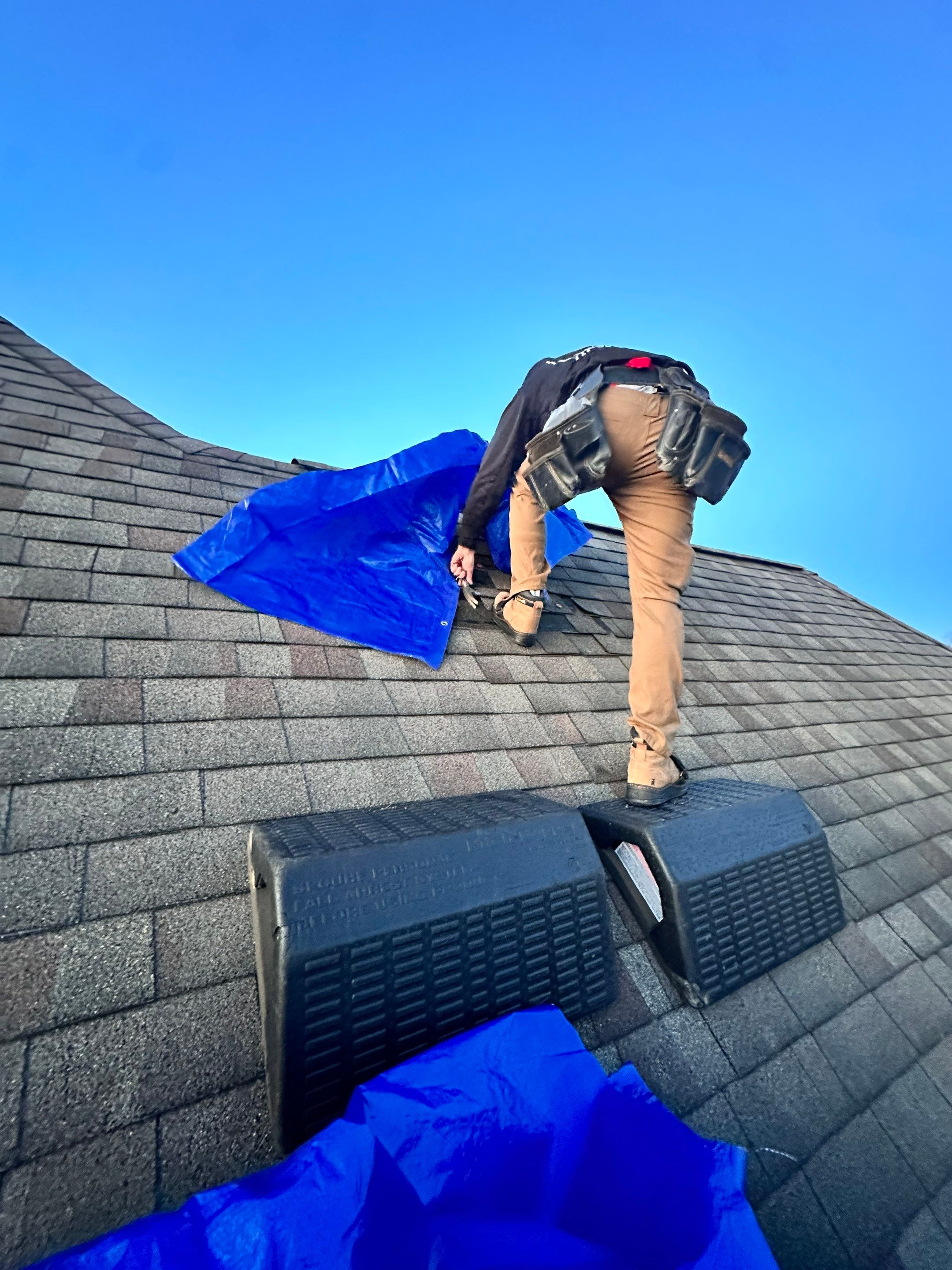 Residential Roofing Installation using Gaf Hdz Architectural Shingle by Teflon Roofing