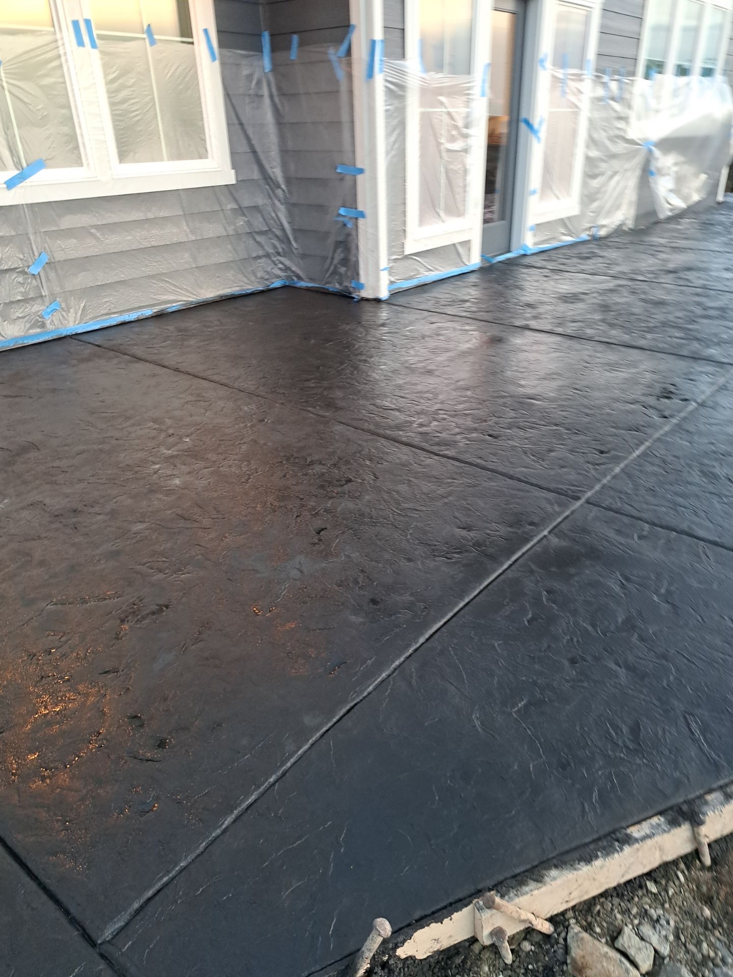 Randy | Driveway Paving & Stamped Patio Finish, Asphalt & Concrete Project by Jireh Asphalt & Concrete Inc 