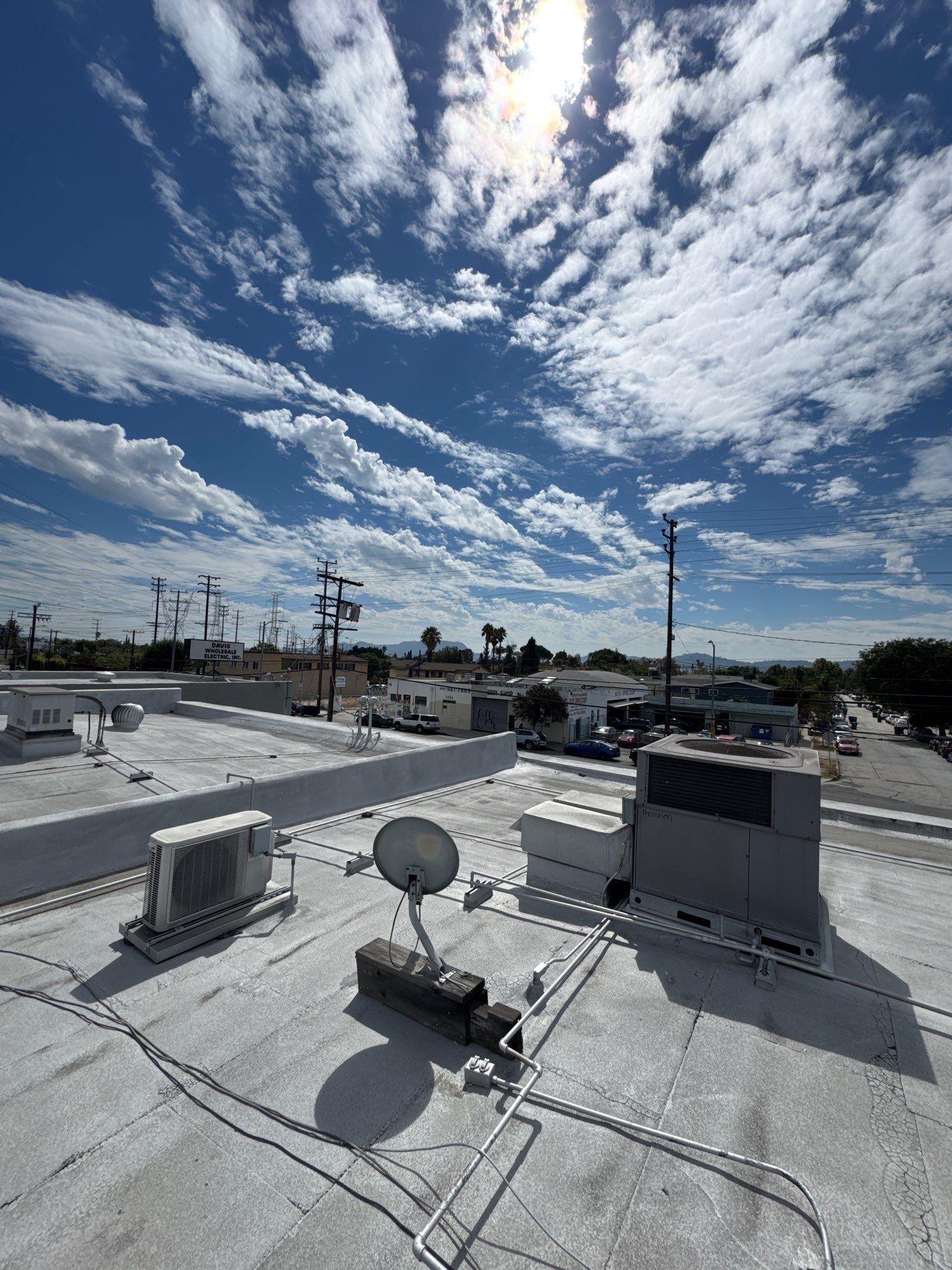 Commercial Silicone Membrane Installation Project by Hull Brothers Roofing