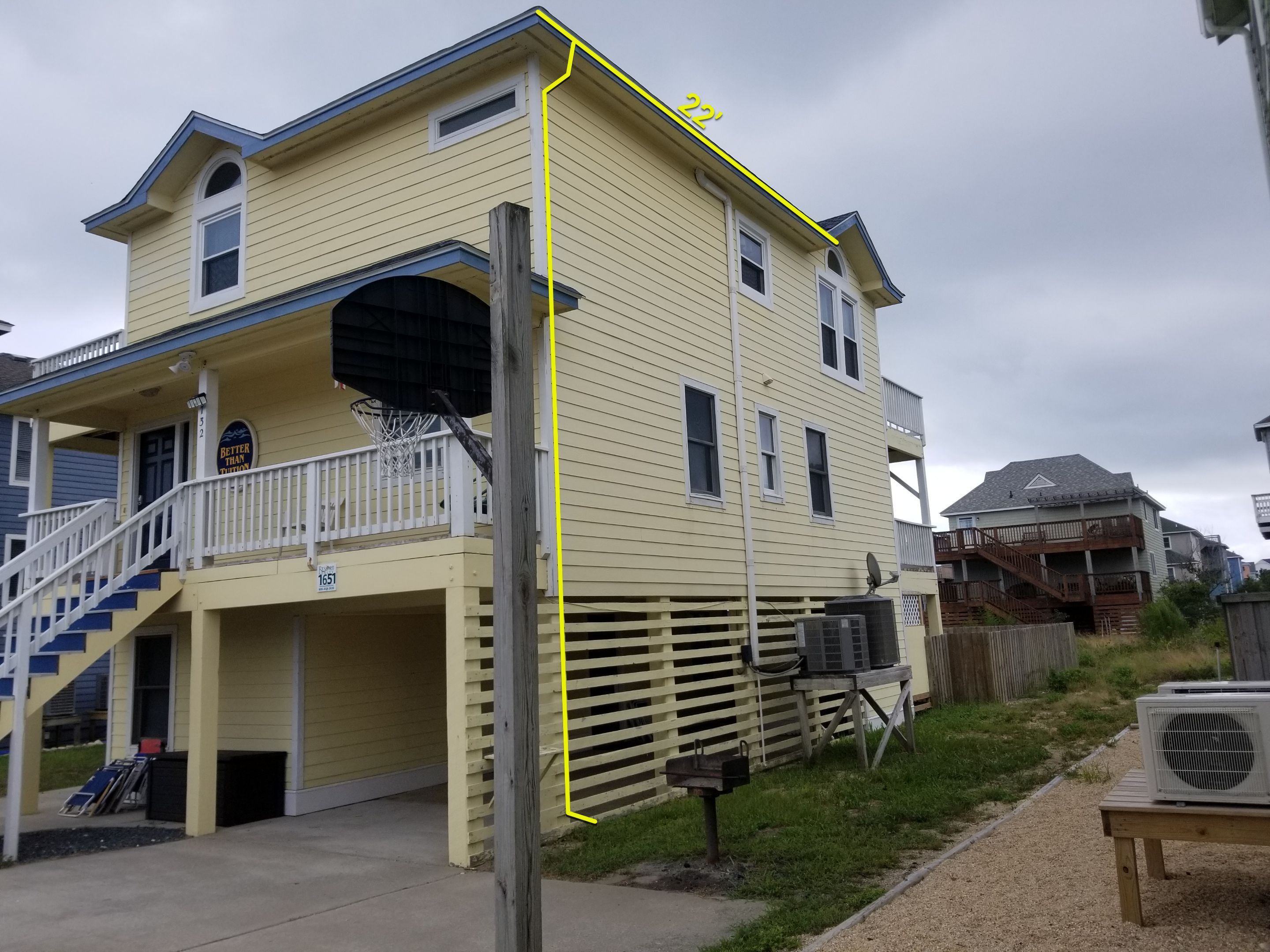 Brotzman - Gutter 732 Spinnaker Arch • Corolla, NC 27927 by Gallop Roofing & Remodeling, Inc.