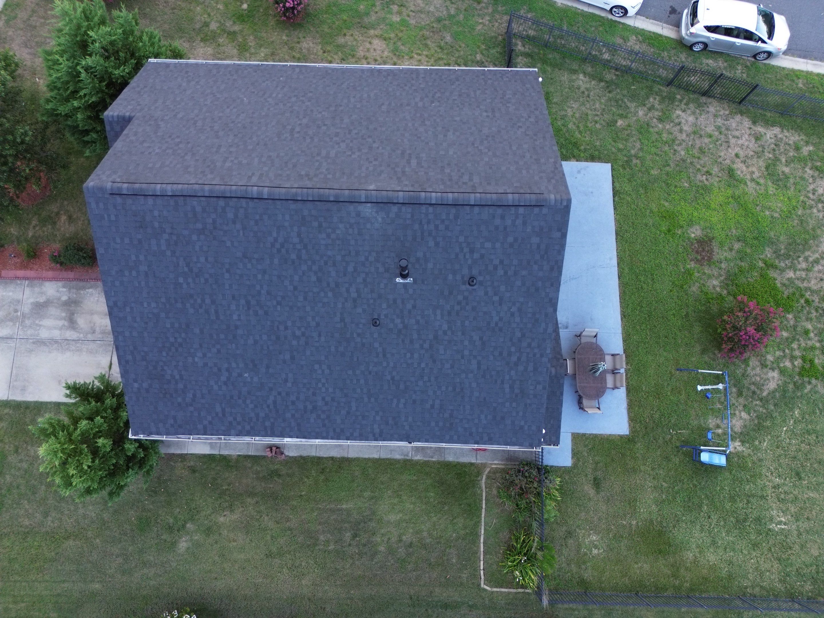 Roof and gutters replacement by hail and wind damage by Just Brilliant Restoration JBR
