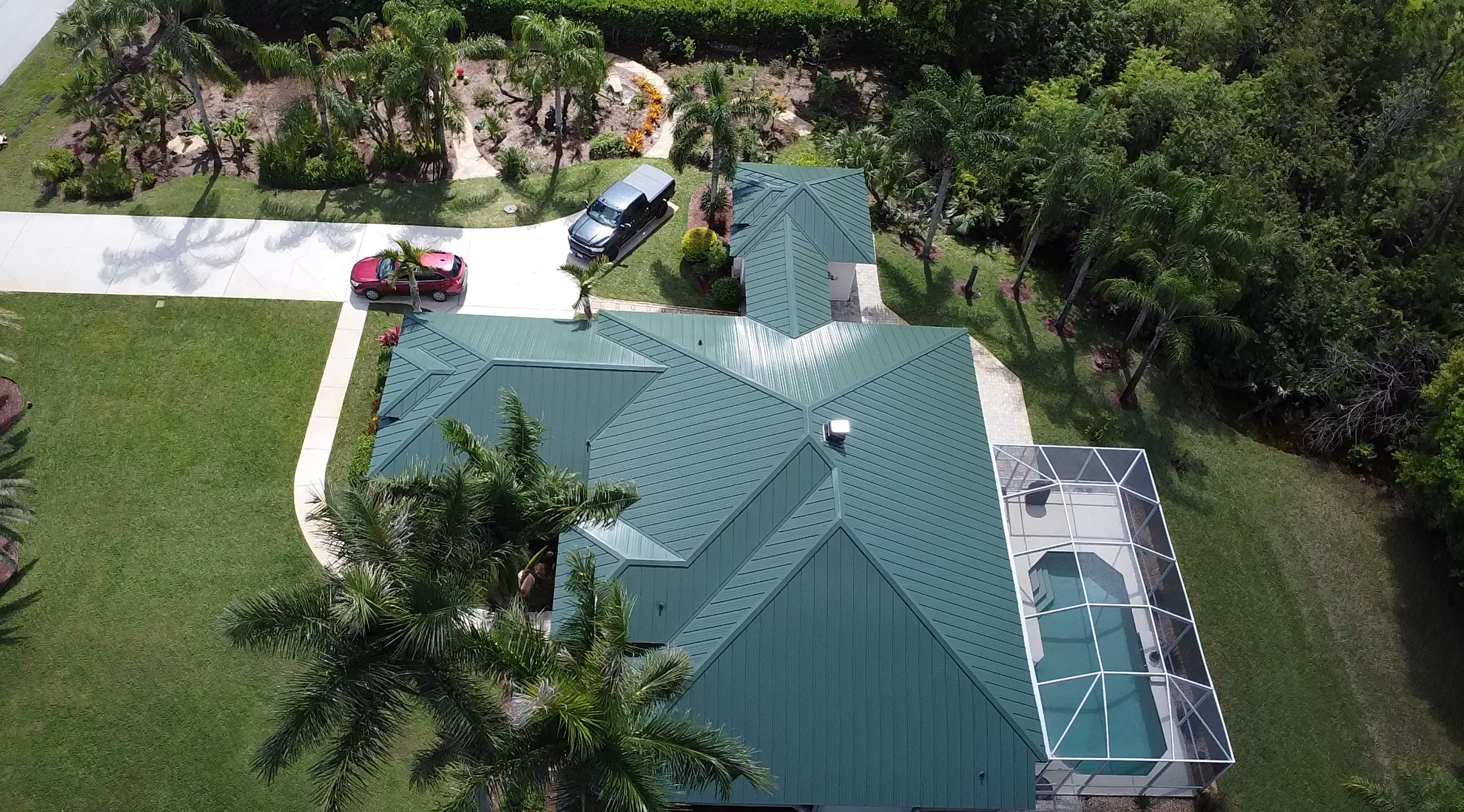 Kynar (Color Coated) Standing Seam Metal Roof Replacement by Sailfish Roofing