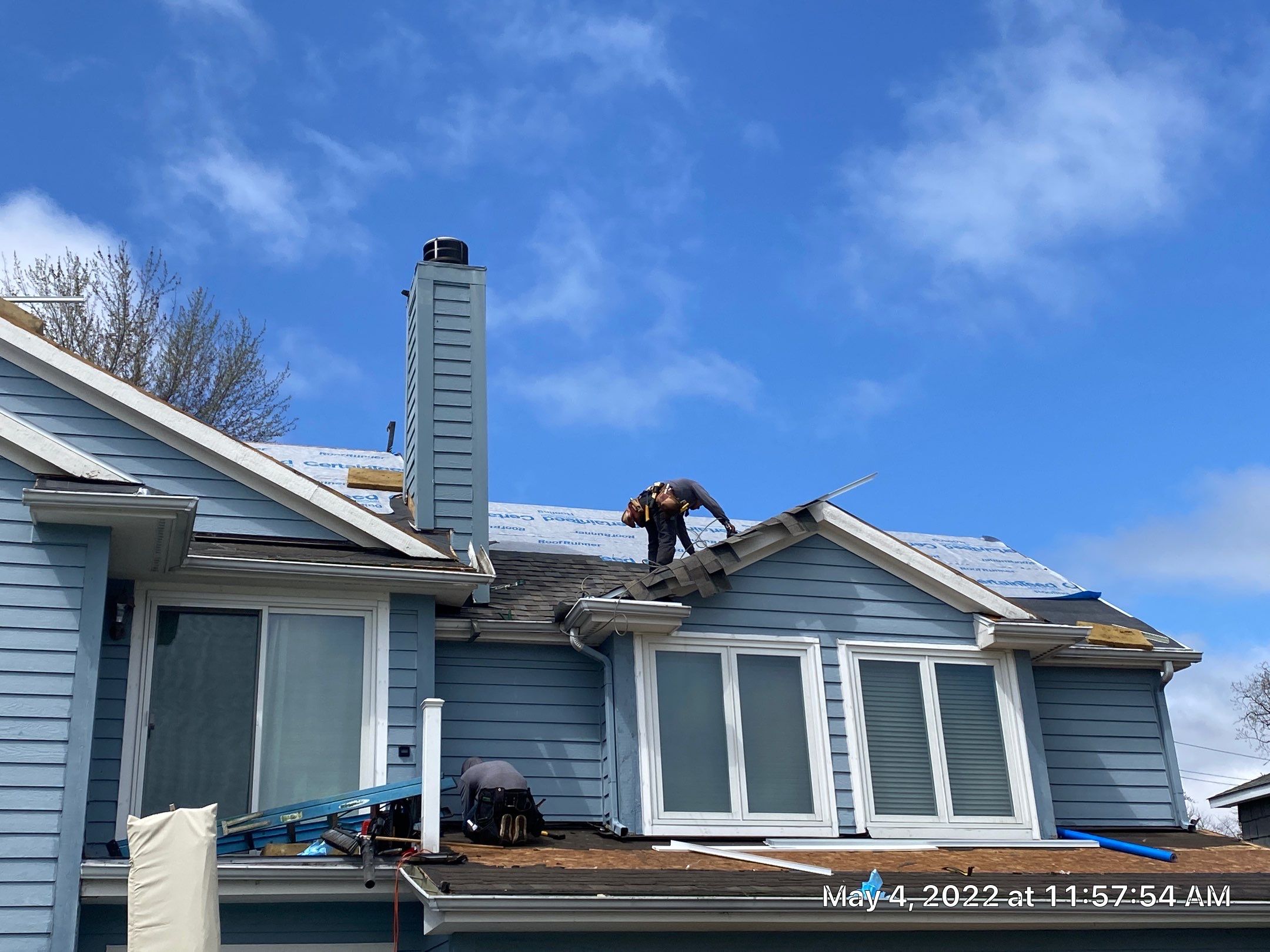 Roof Replacement using CertainTeed Landmark by 180 Contractors