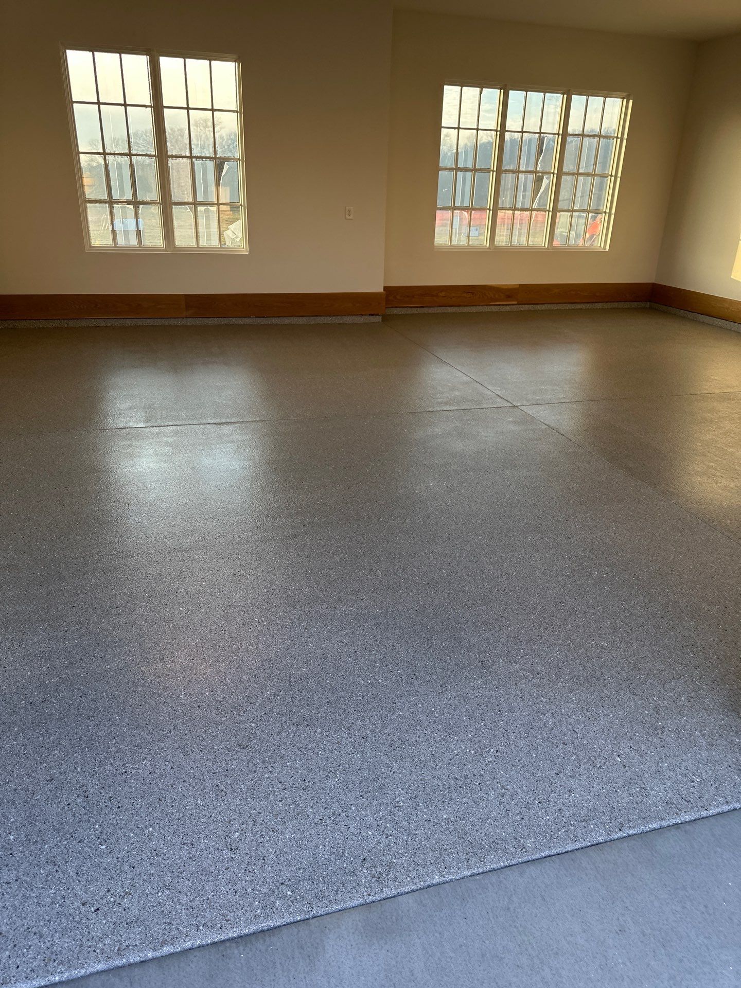 Garage Floor Coating using Quartzite by My Garage Floor Guys