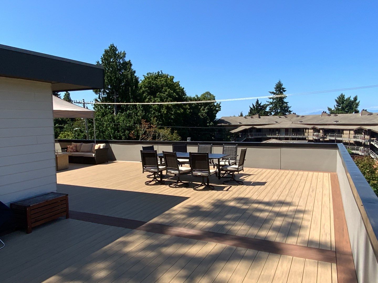 North Admiral Rooftop by Alki deck builders 