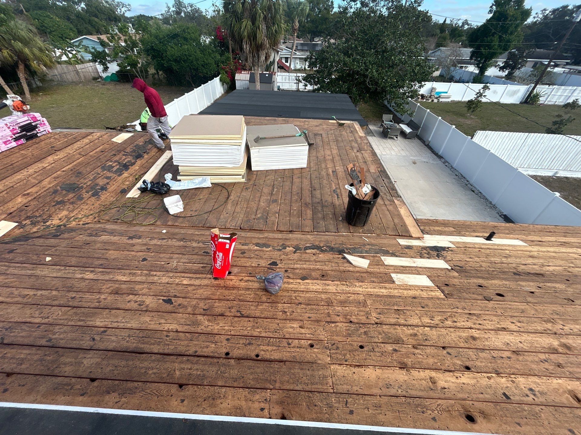 Project in Clearwater 33756 by Mitchell Roofing Company LLC 