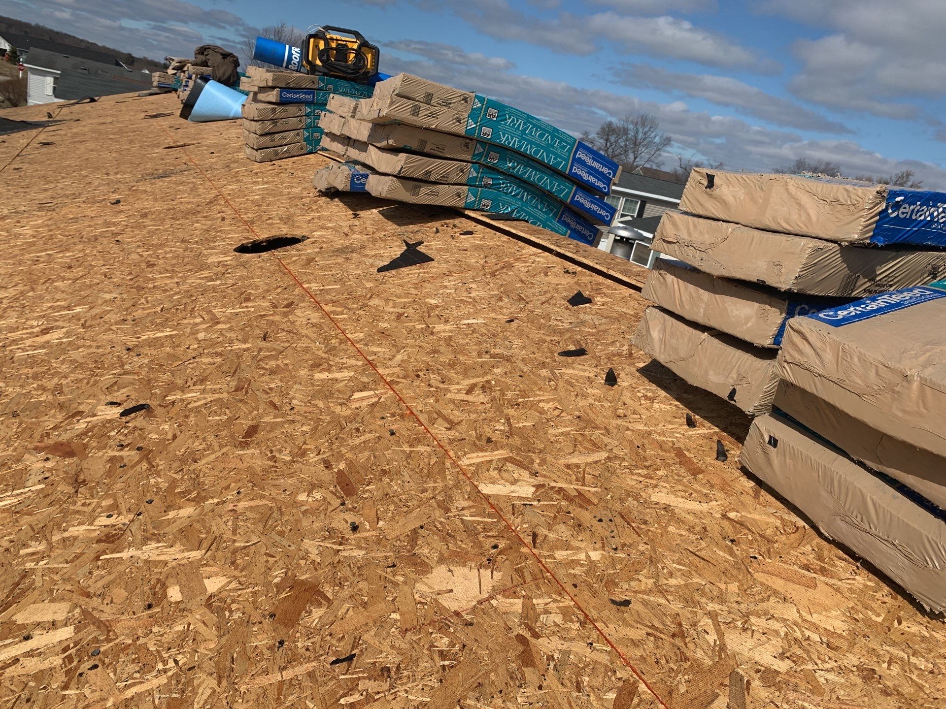 Roof Replacement using CertainTeed Landmark by 180 Contractors