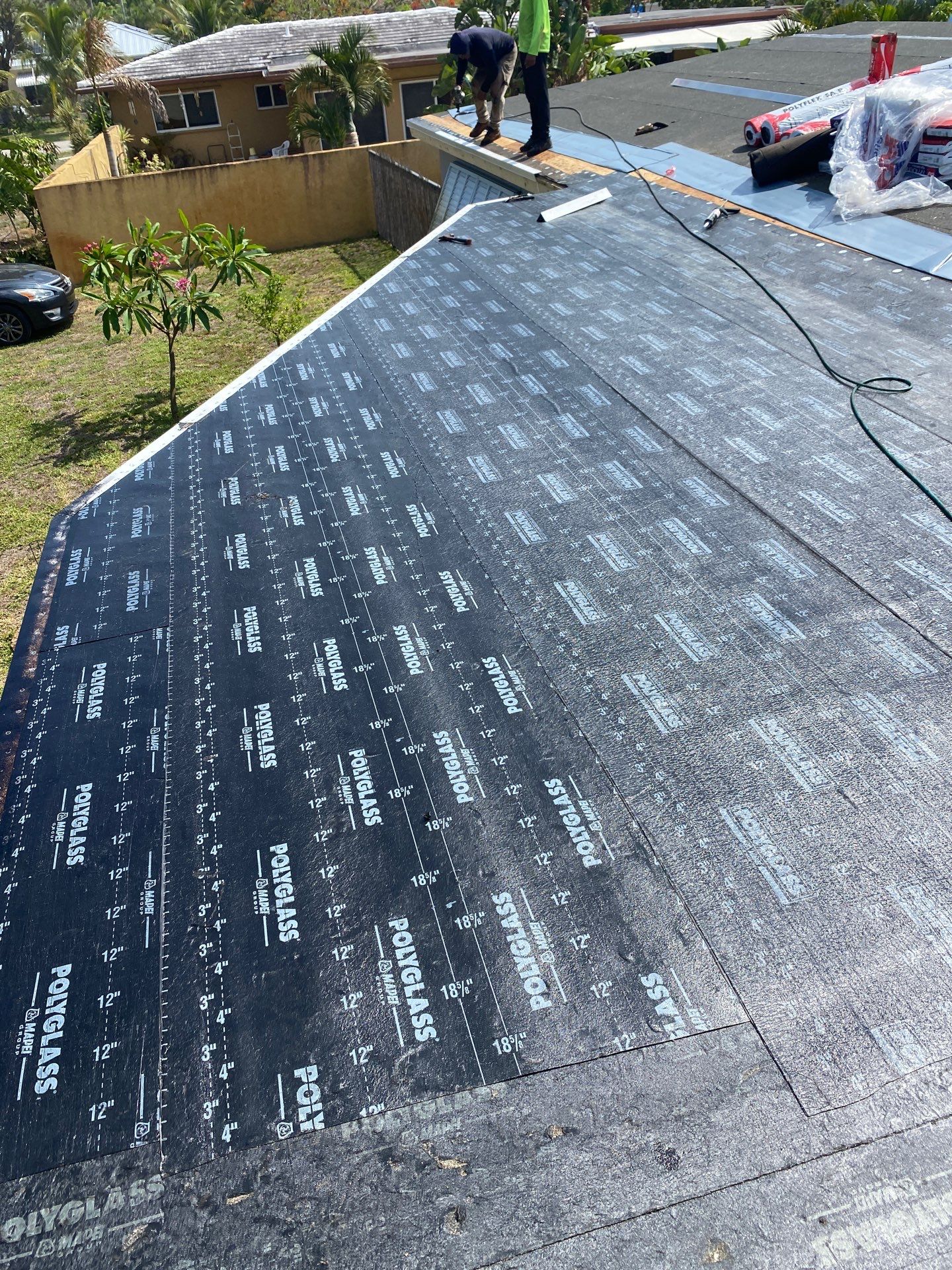 Residential Roofing Installation using GAF by BLUES BROTHERS ROOFING