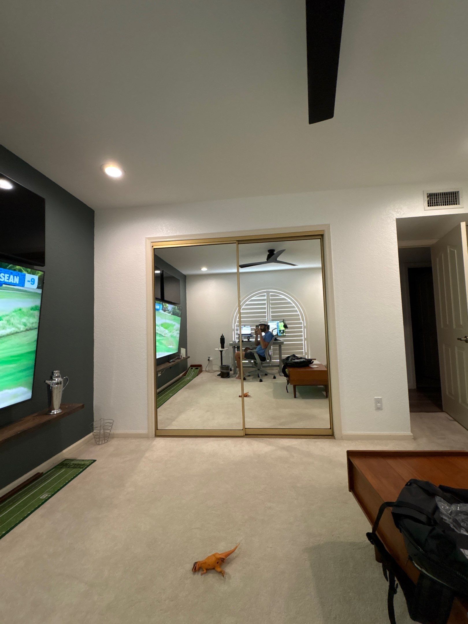Home Office and Entertainment Room Renovation in Phoenix by CompanyCam Sales Demo