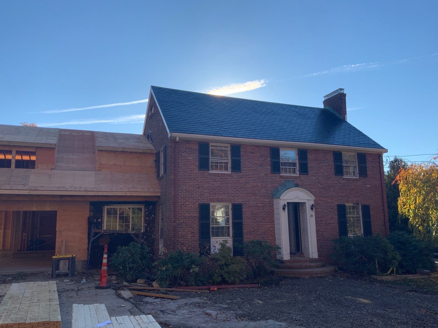 Siding on new construction in Brookline, MA by UBrothers Construction