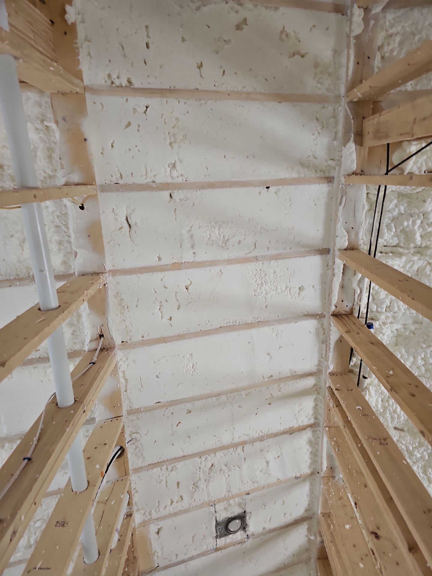 Spray Foam Insulation using open cell spray foam by NYS Foam & Energy
