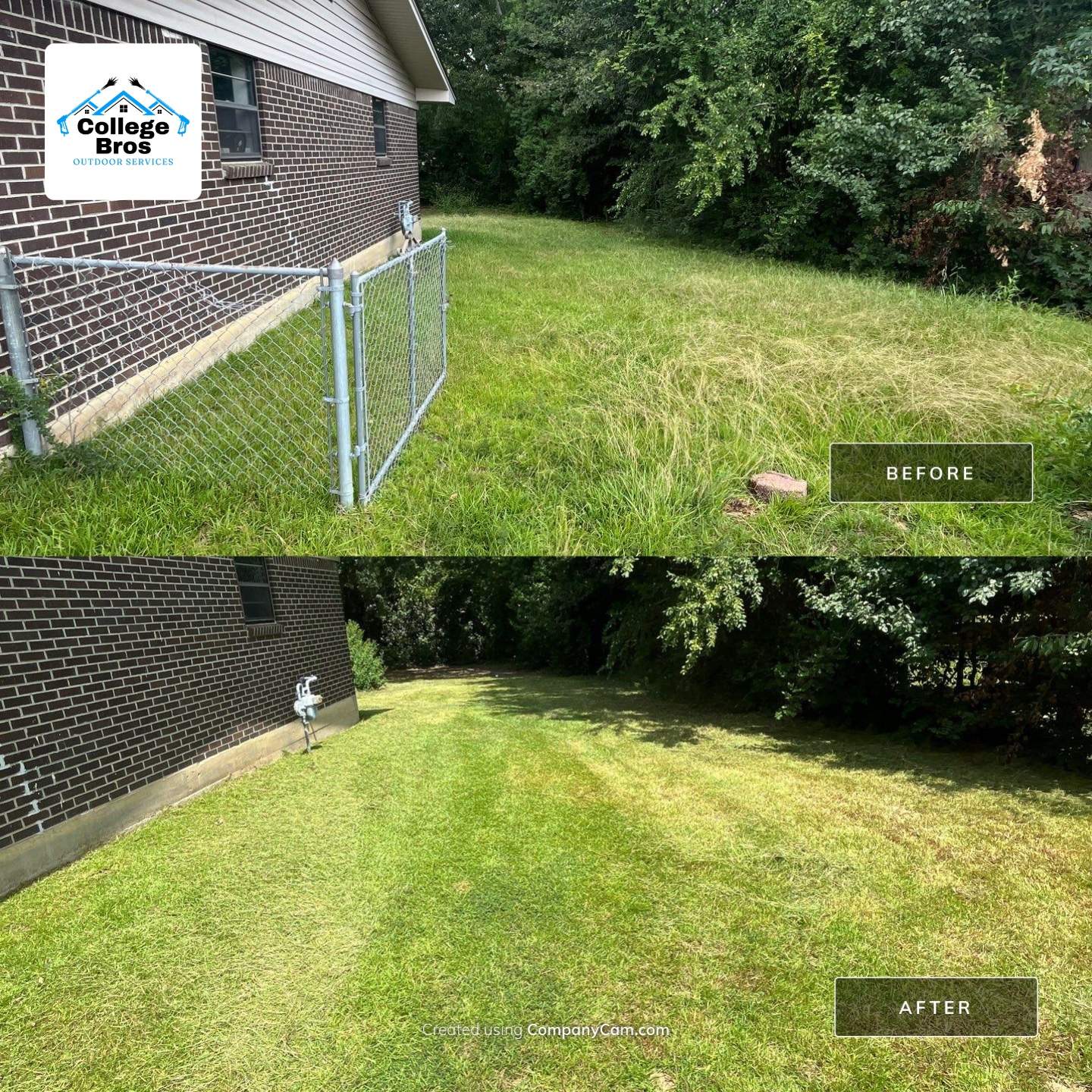 Lawn Mowing West Monroe by College Bros Outdoor services