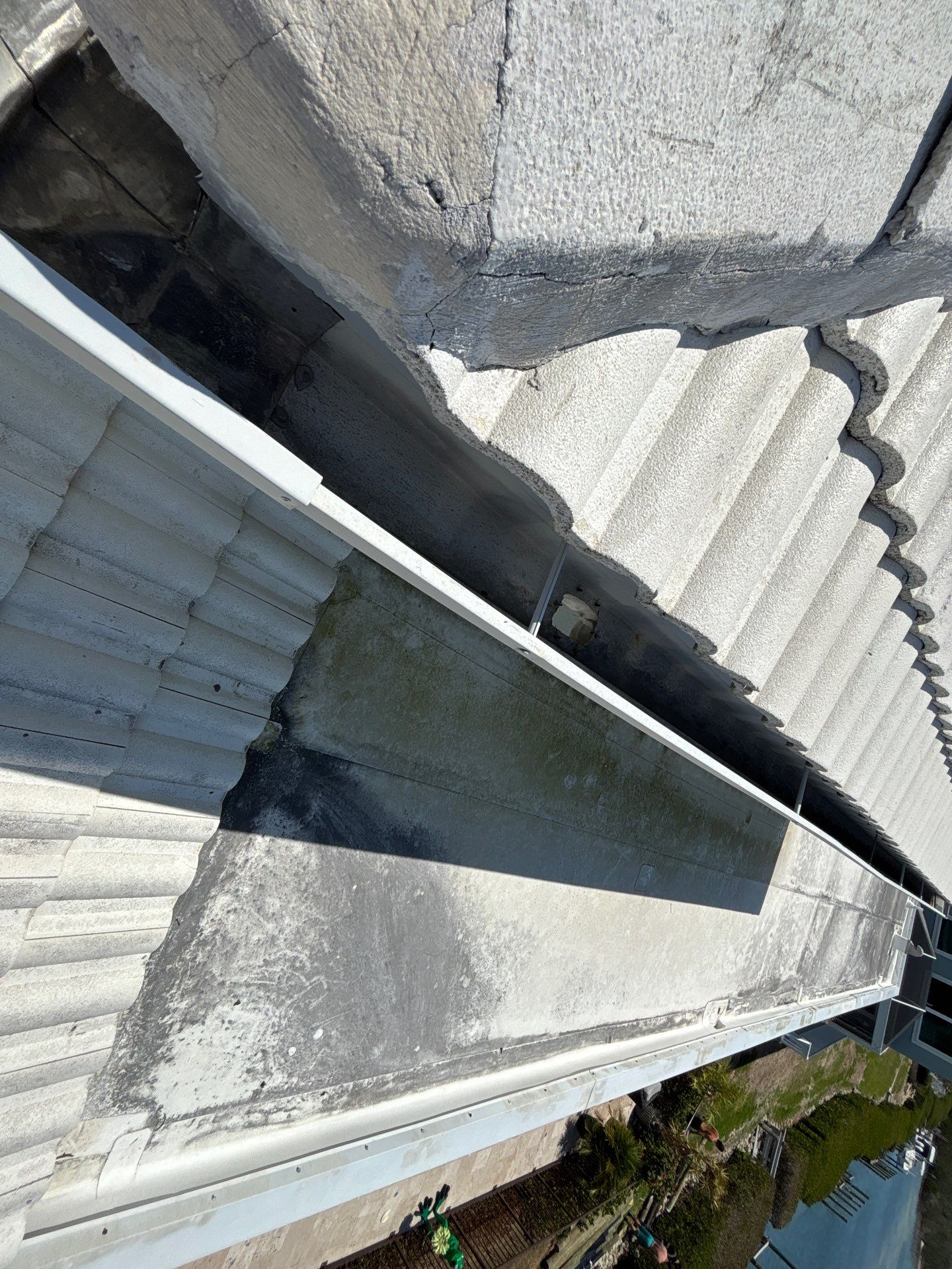 Splash Guard Gutters for Coastal Homes in Longboat Key FL by Gutter Professors