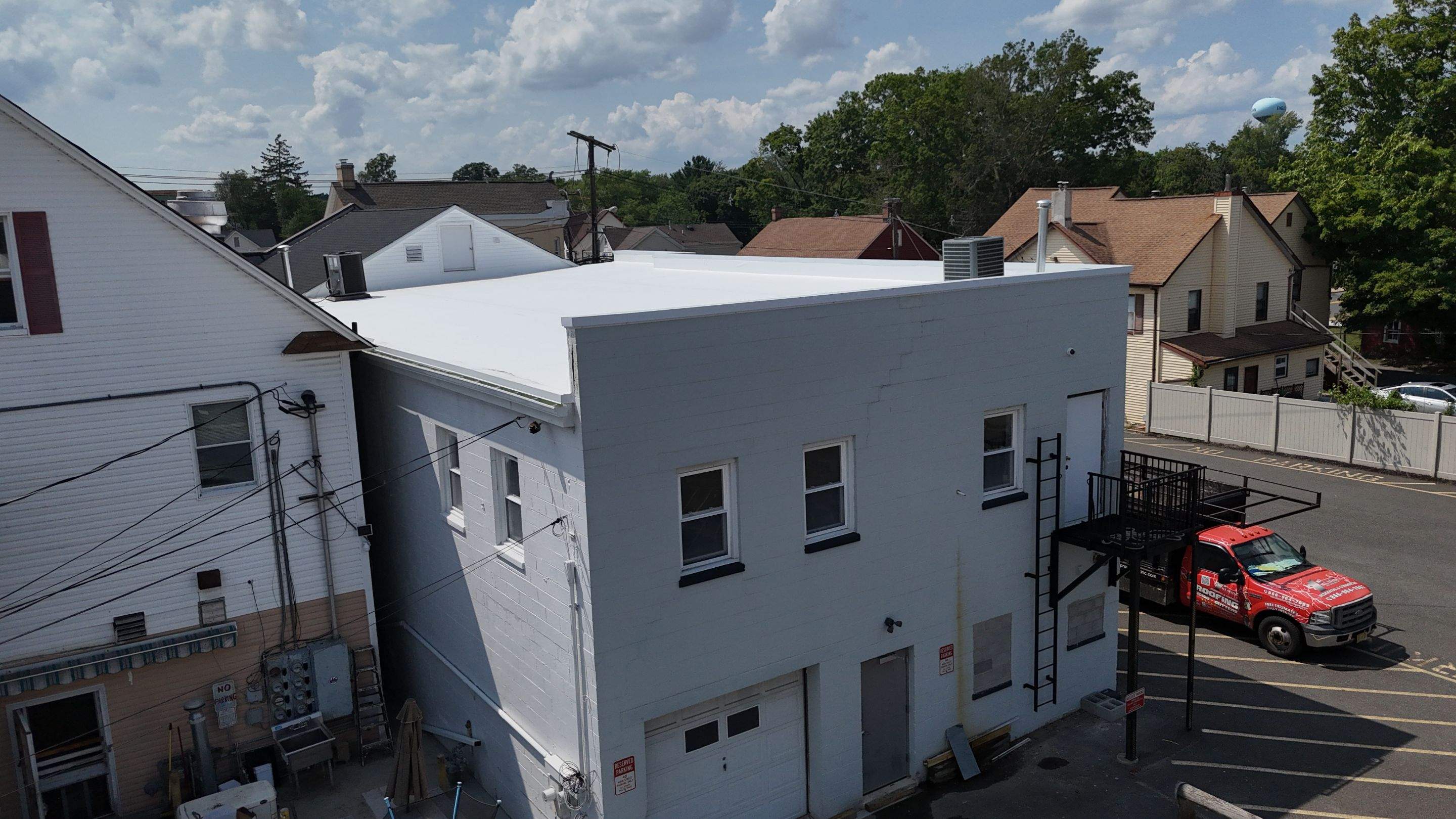 Flat Roof Project in Englishtown, NJ by All State Home Improvement Inc.