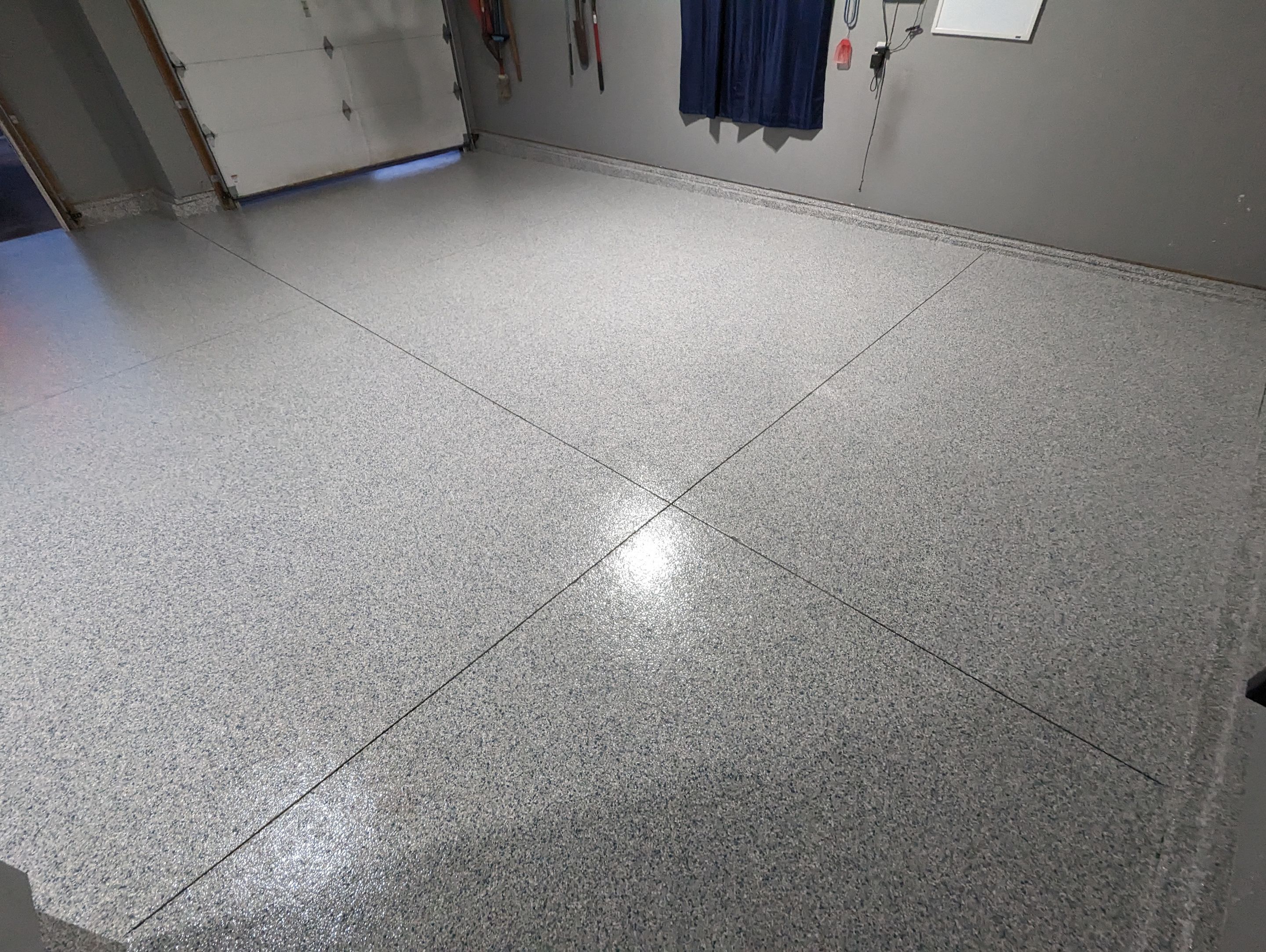 Garage using Tidalwave by Select Painting, Coatings & Garage Cabinets