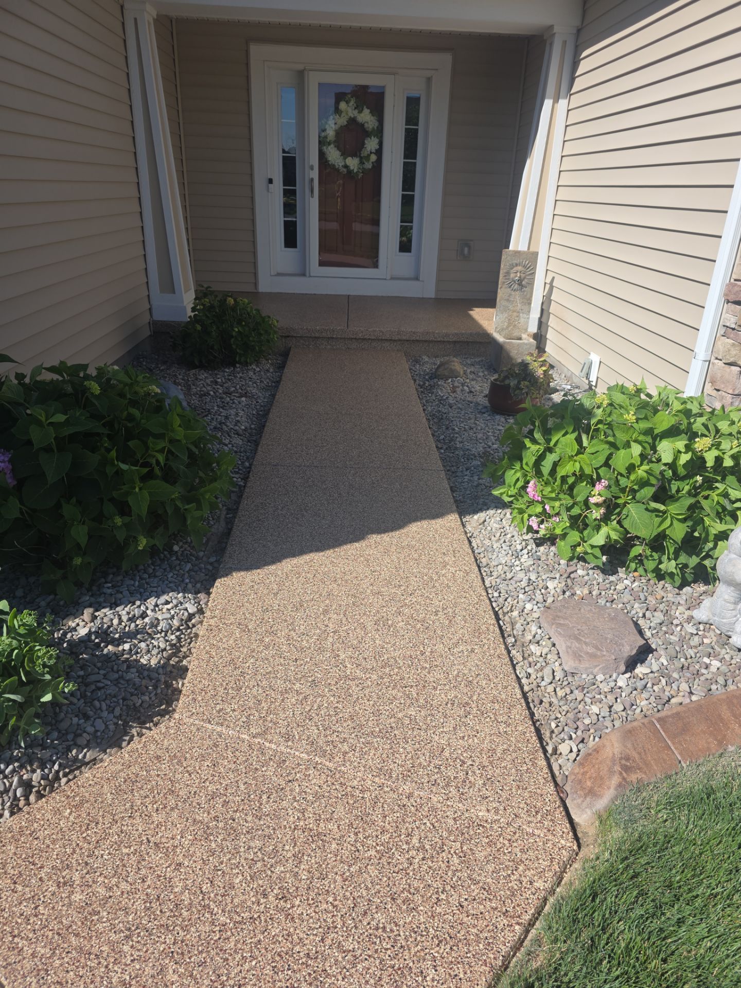 Ultra Sedona Stoop & Walkway Coating by NG Masonry & Construction LLC