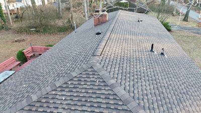 Residential Roofing Installation using Timberline UHDZ Shingles - Barkwood