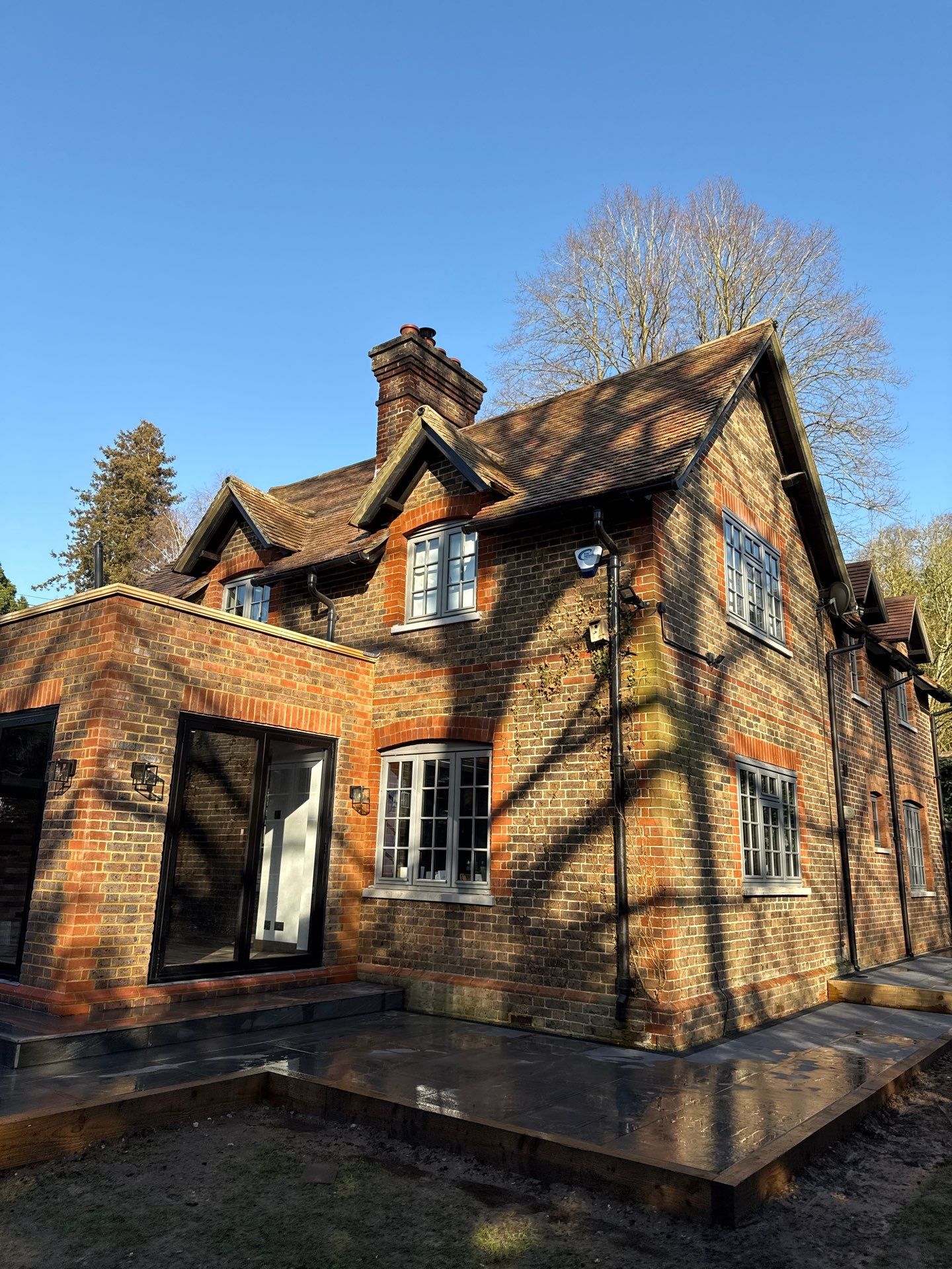 Roof Clean  - Moss Removal - Gutter Clean using Honda 15lpm Low Pressure Washing Machine by Ges Exterior Cleaning ltd