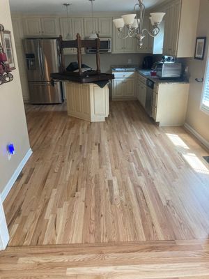 Refinish Red Oak hardwood