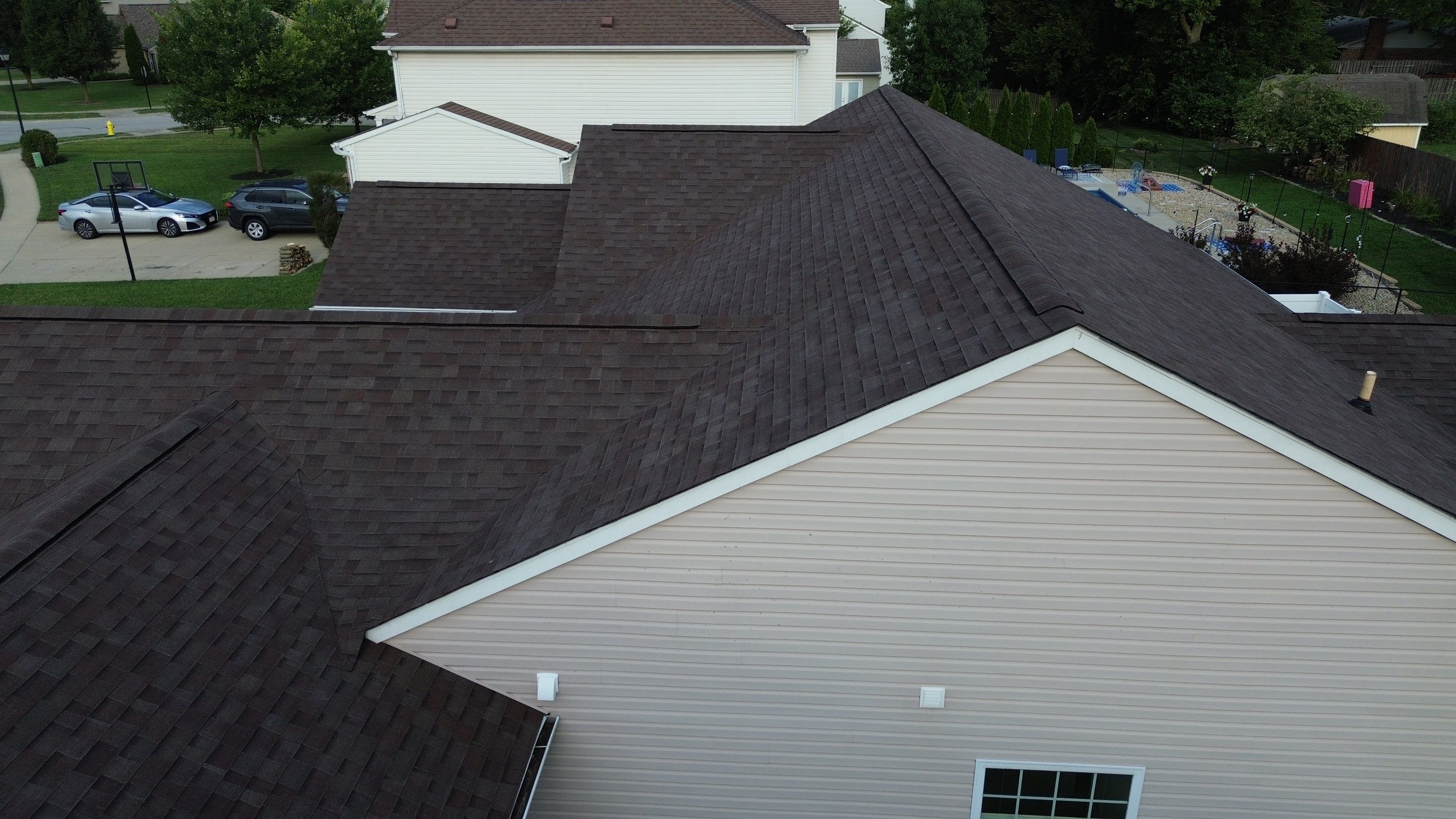 Project in Greenwood by Moss Roofing