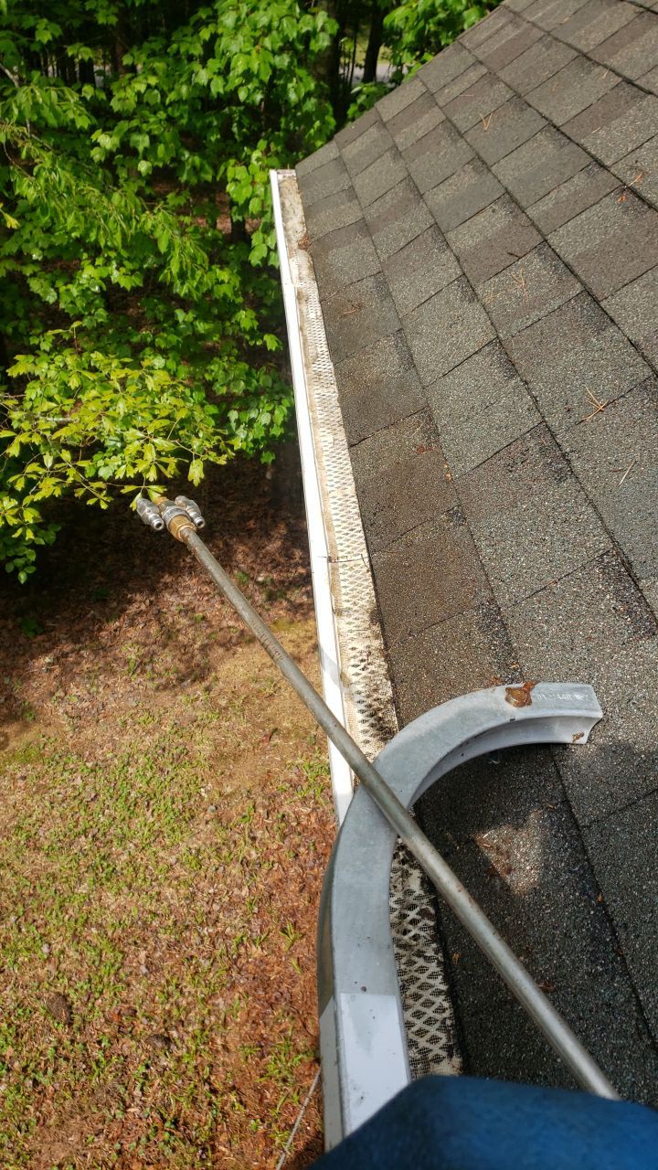 House Wash using cleaner by G&H Home Tech Pros LLC