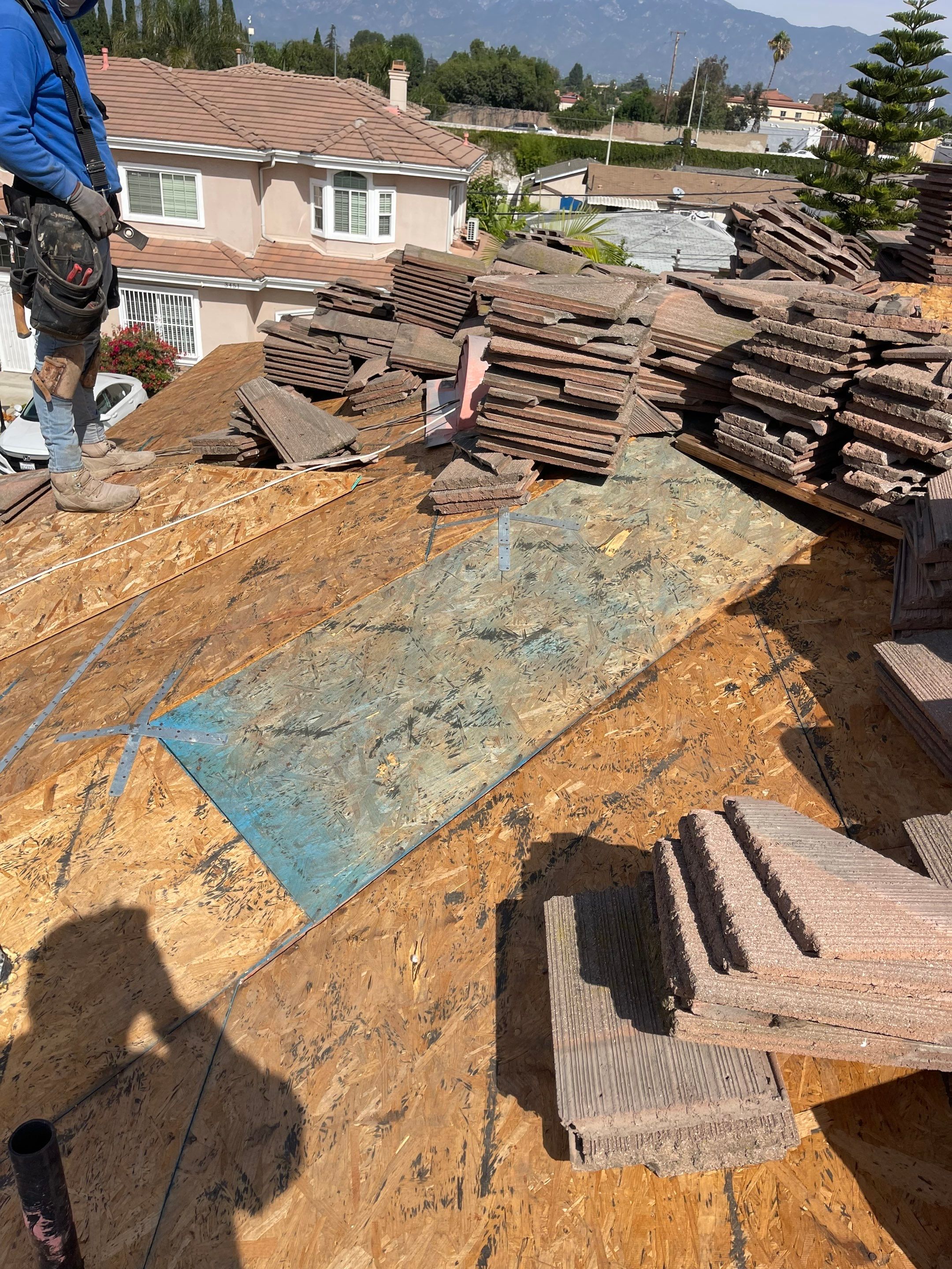 Tile Roof Reset Project - Rosemead CA 91770 by Epic Roof Replacement