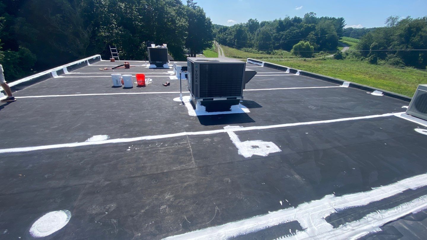 Silicone Roof Coating in Manchester, MD • Premier Dental by Seipp Roofing, LLC