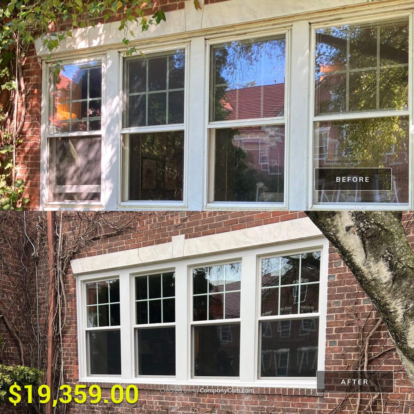 Multi-Window Upgrade for a Brighter, Updated Exterior by DiGiorgi Roofing and Siding Inc