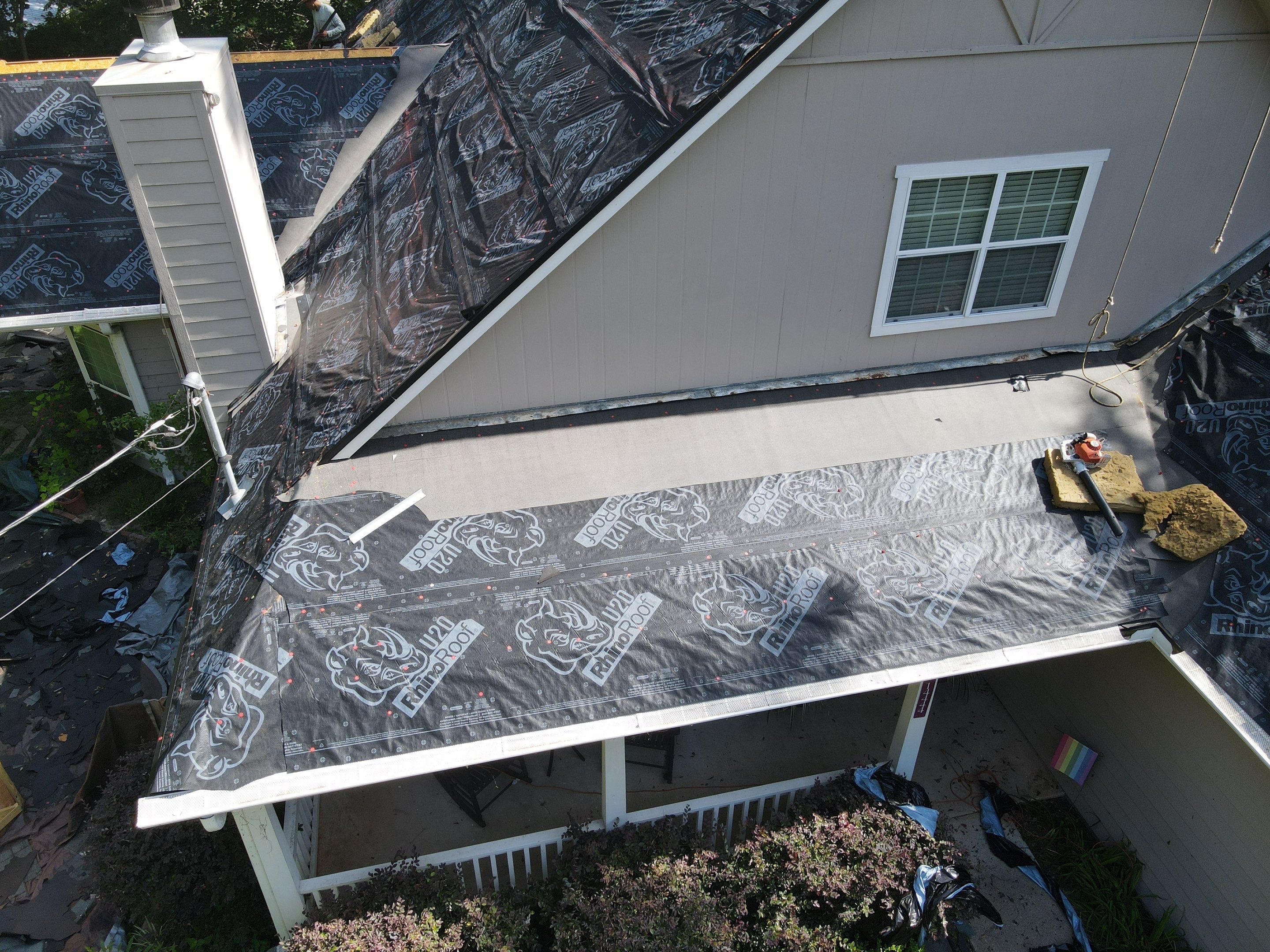 Residential Roofing Installation using Owen's Corning by Roof Concepts Construction