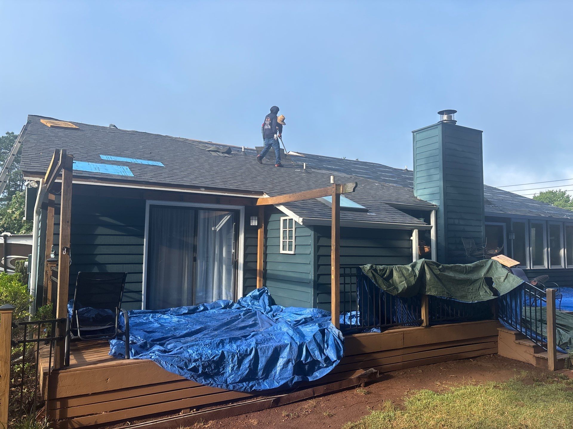 Architectural Asphalt Shingle Roof Replacement in Anderson, SC by Roofers LLC