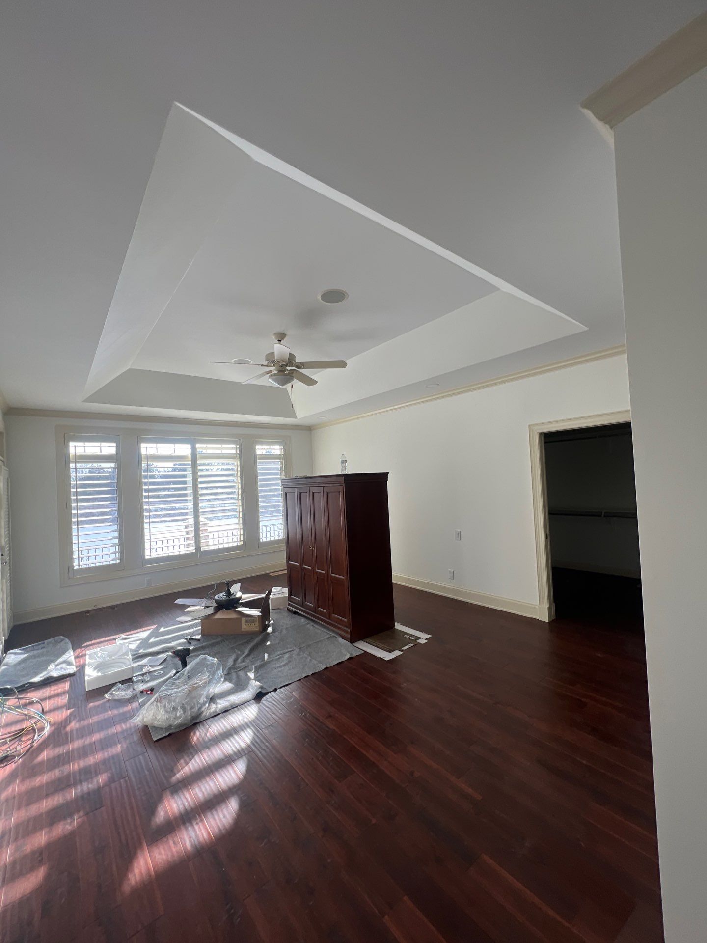 New interior paint job by Cutting edge painting 