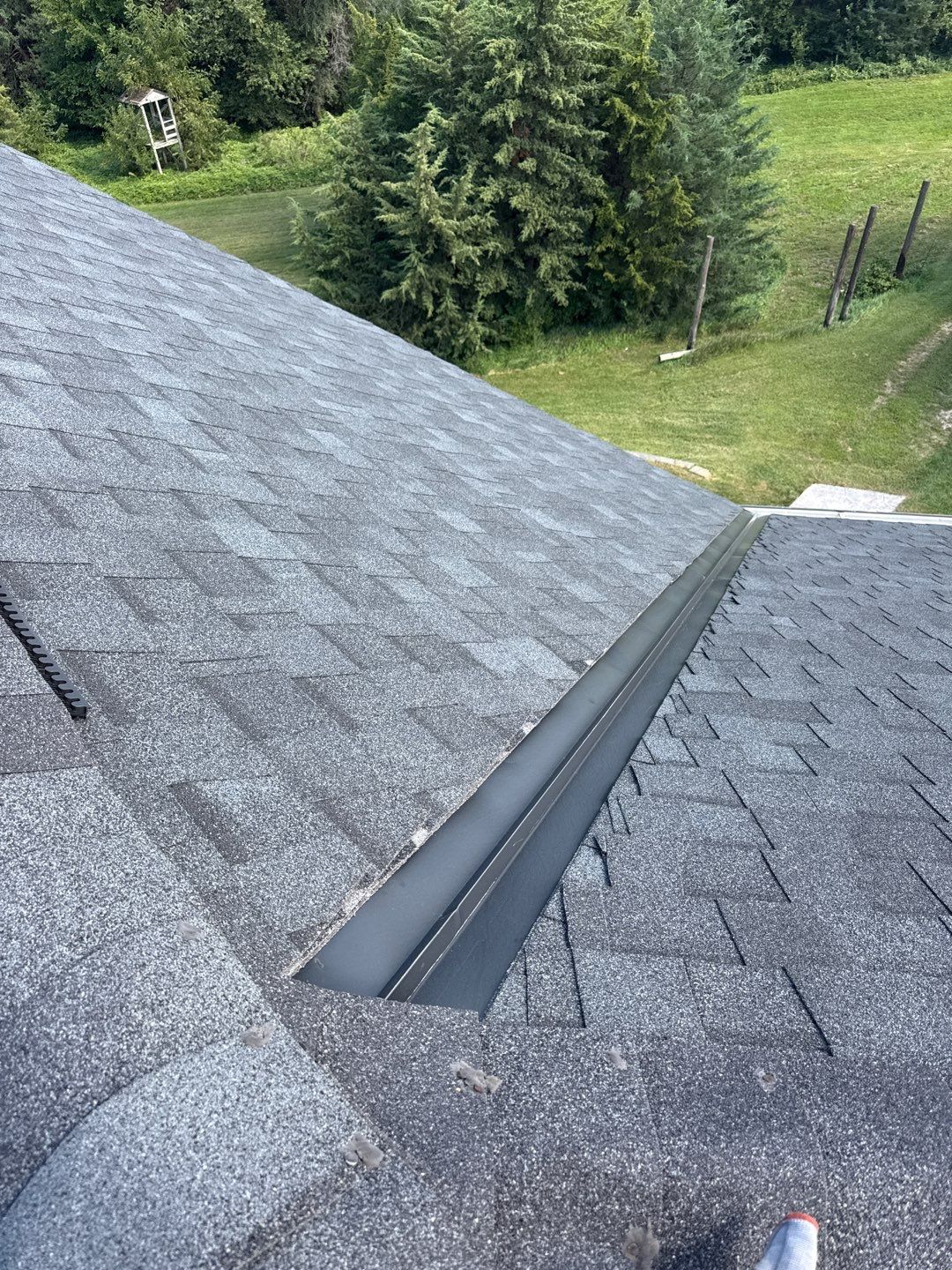 Roof Replacement with Ridge Vent and New Soffit in West Point, NE by Crows Roofing LLC