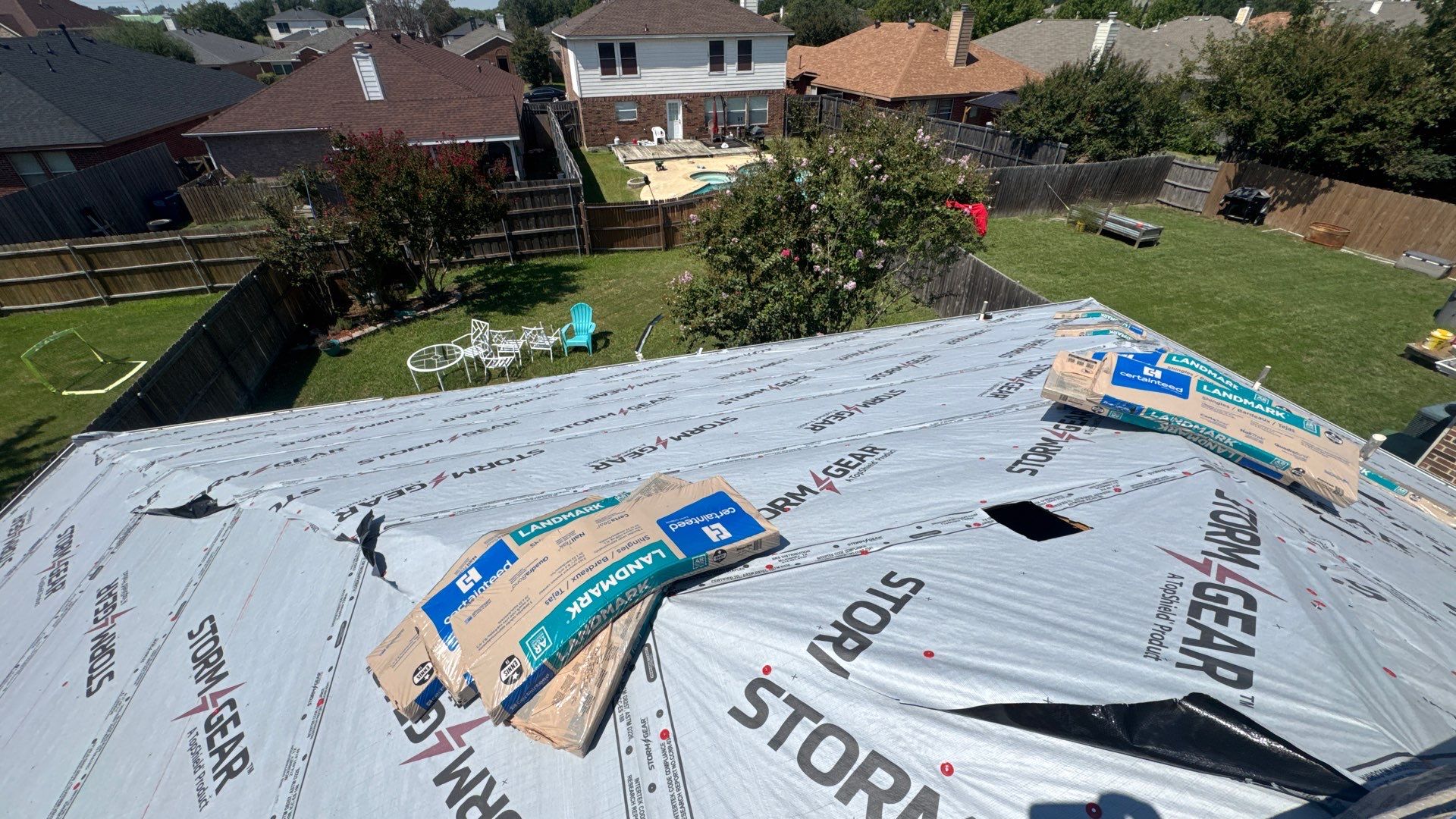 Project in Wylie by Rhino Roofing and General Contracting, LLC
