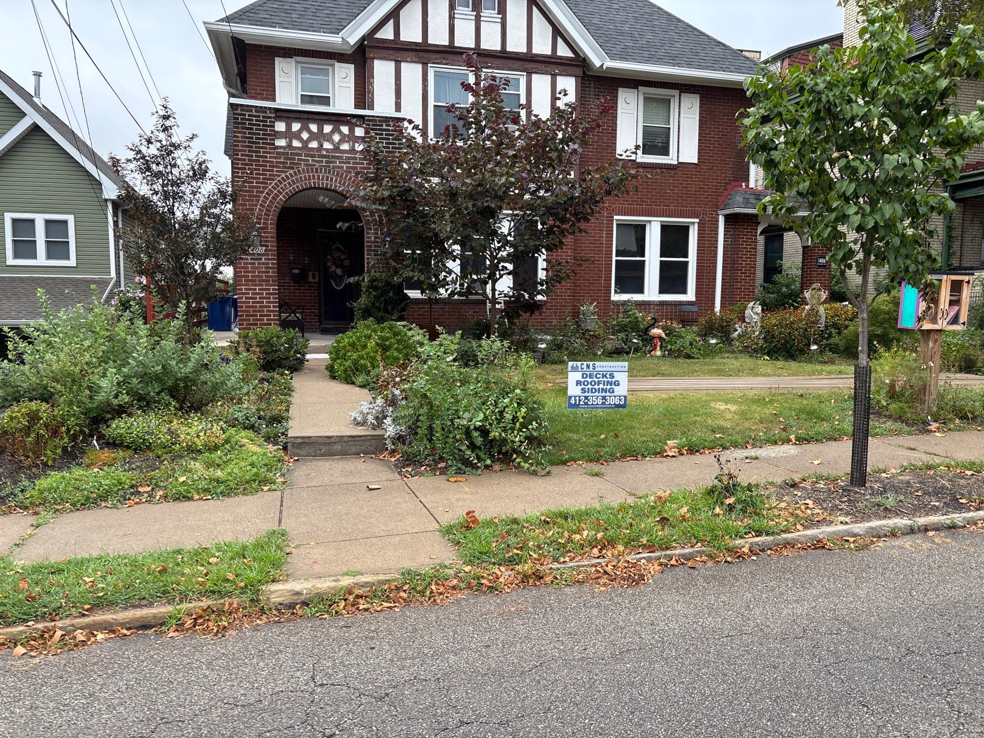 Deck build  by Cousins Roofing Siding & Decks