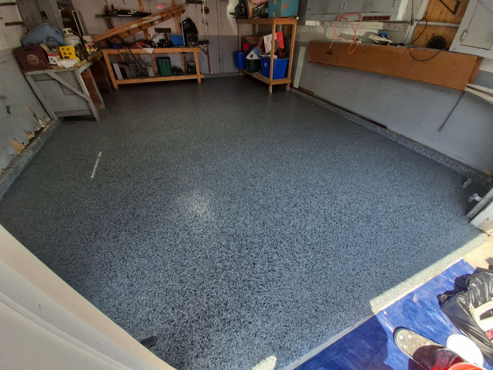 Bay City Garage by Wise Coatings of Central Michigan