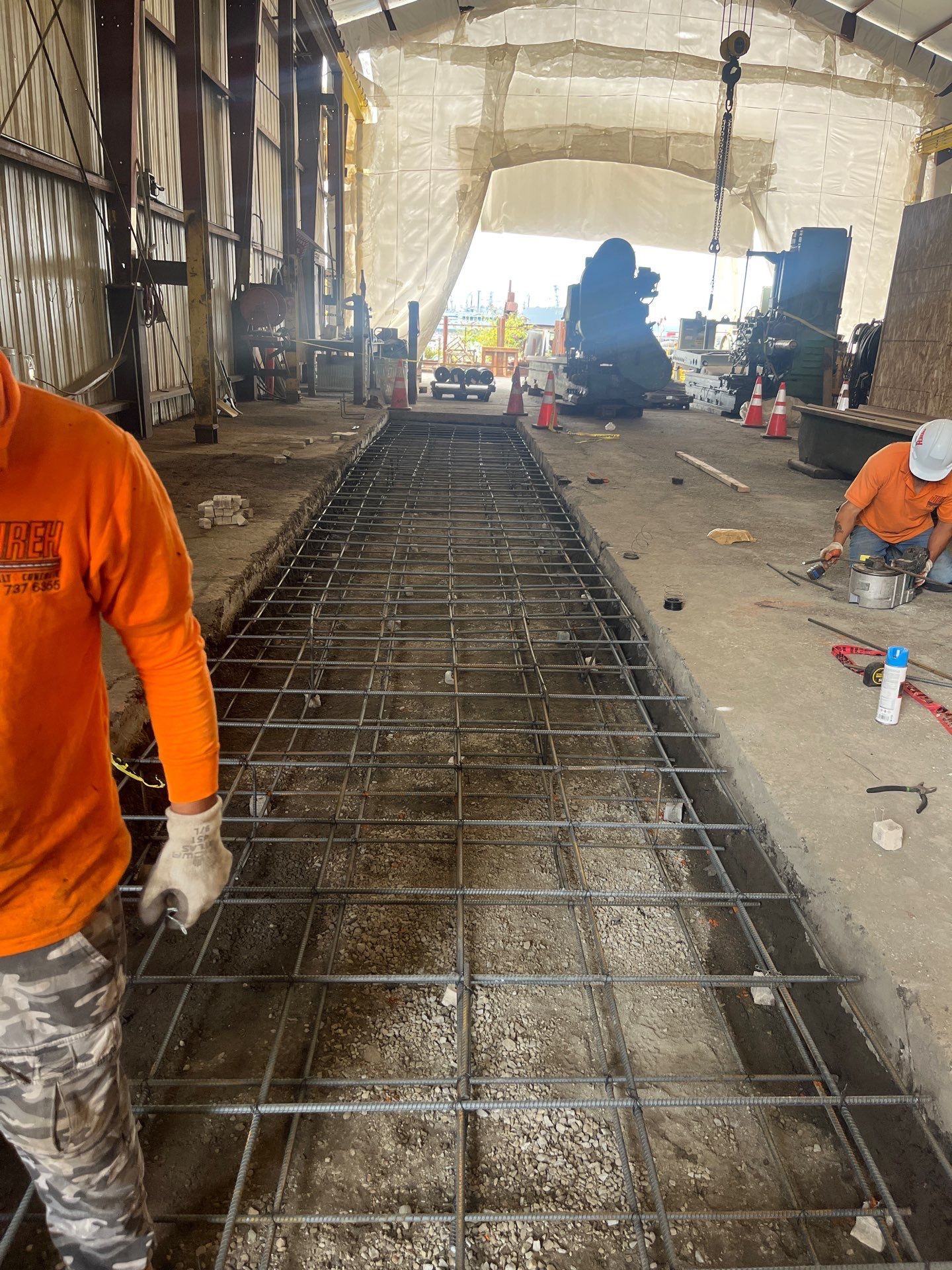 Everett Ship Repair | Reinforced Concrete Slabs by Jireh Asphalt & Concrete Inc 