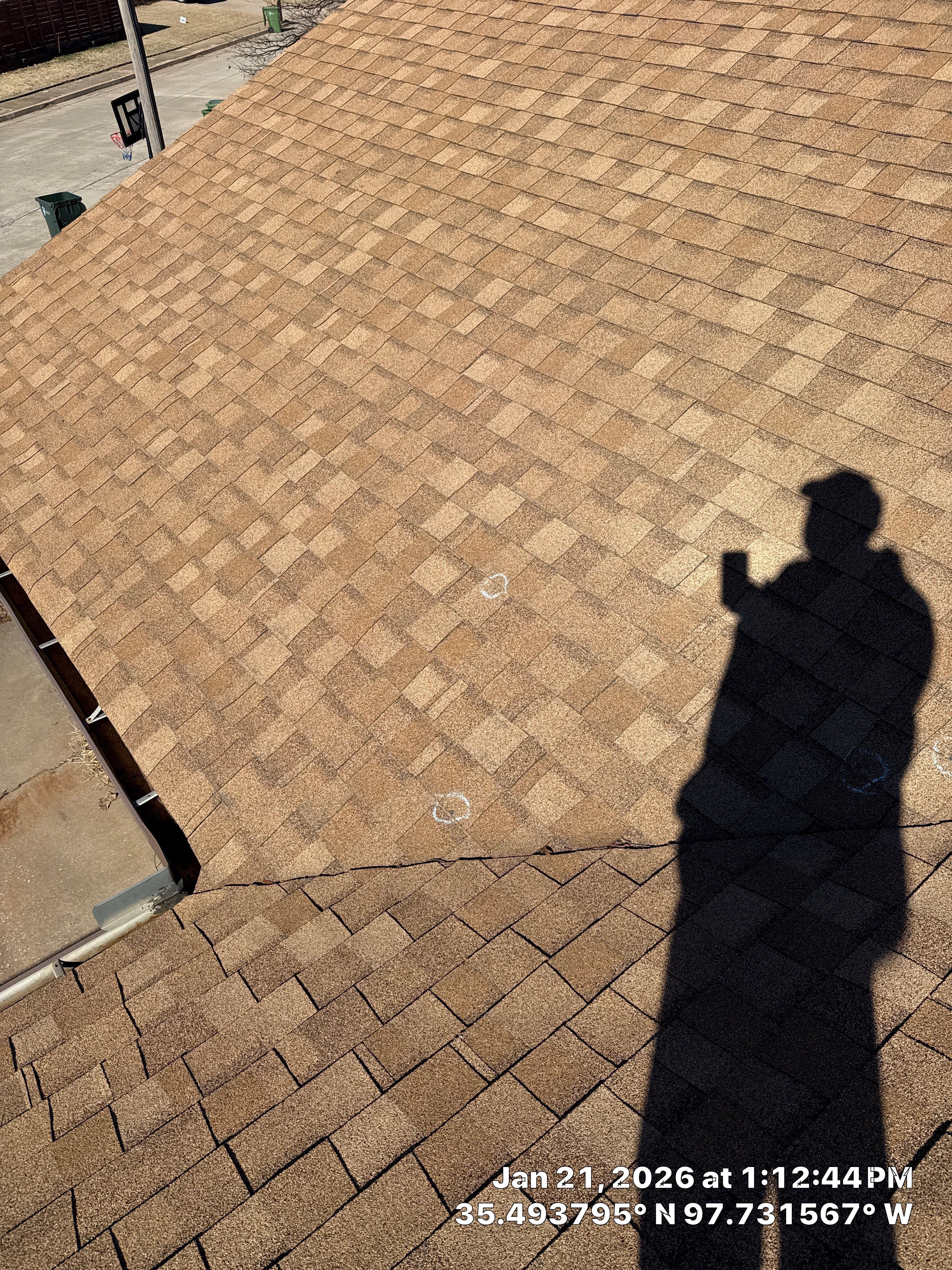 Project in Yukon, OK by OAK Roofing Restoration 