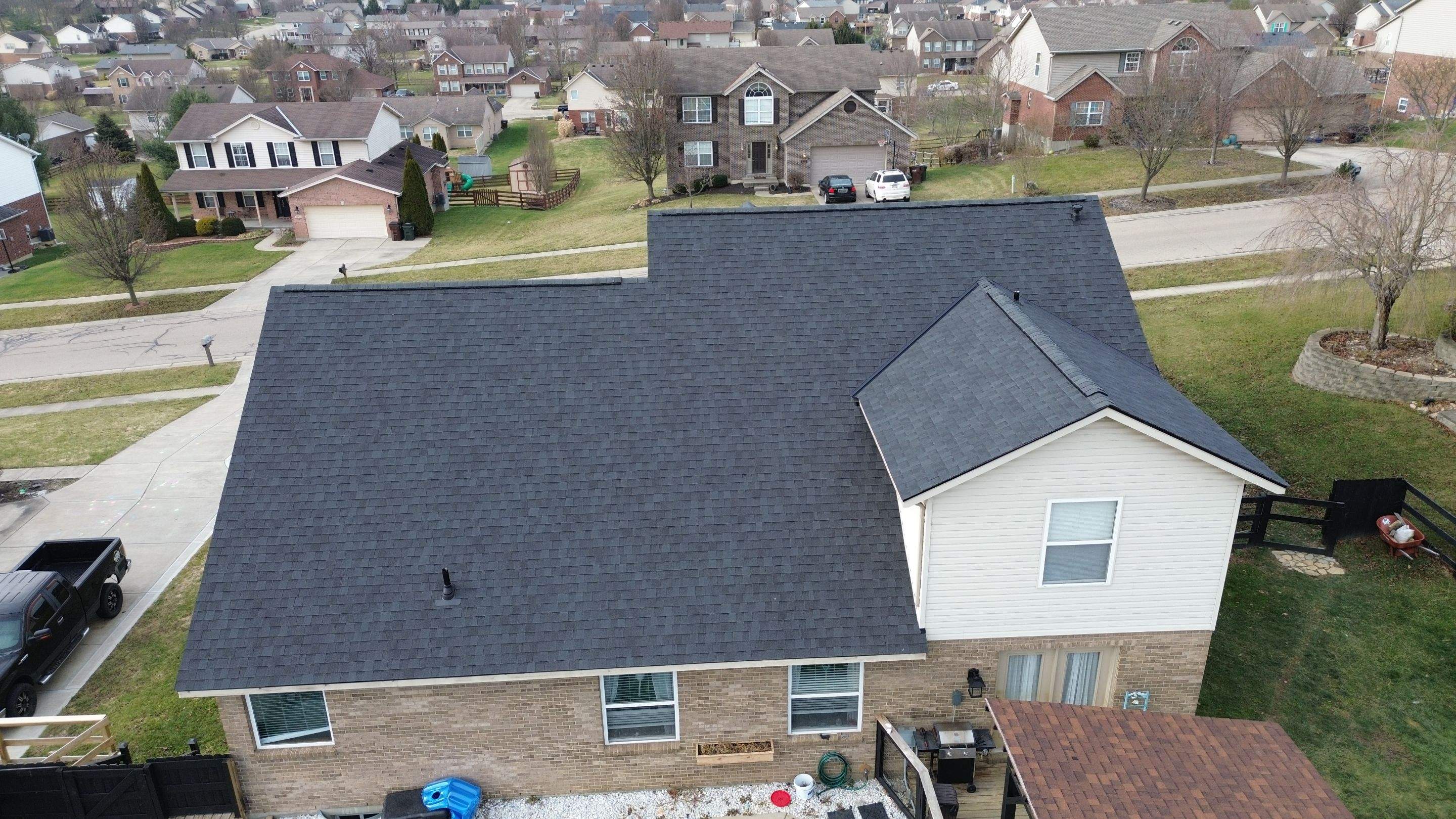 West Hamilton - Pristine Black & Gutters by Tamlin Roofing