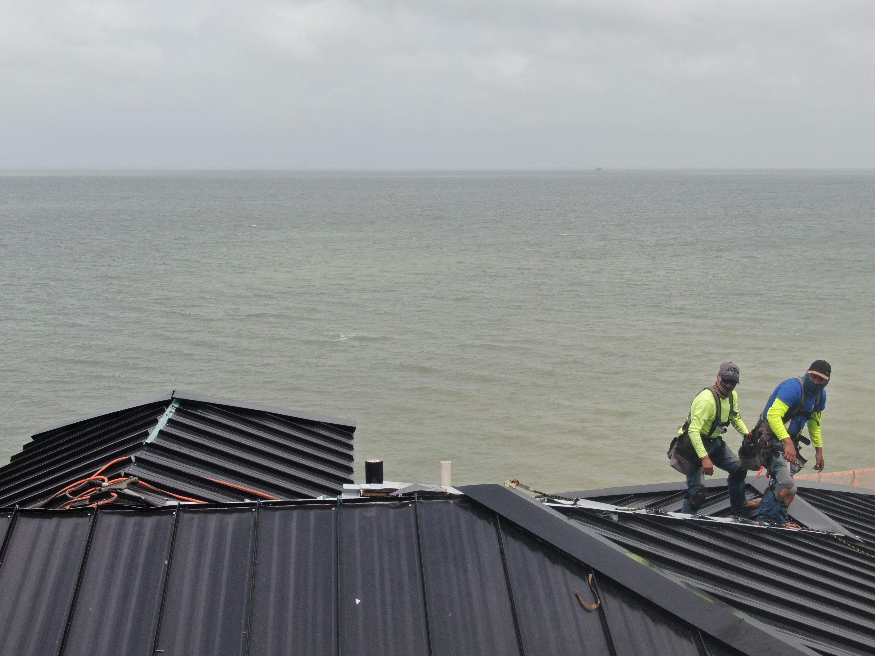 Megalodon Metal Roof on Corpus Bay by Bayfront Roofing and Construction