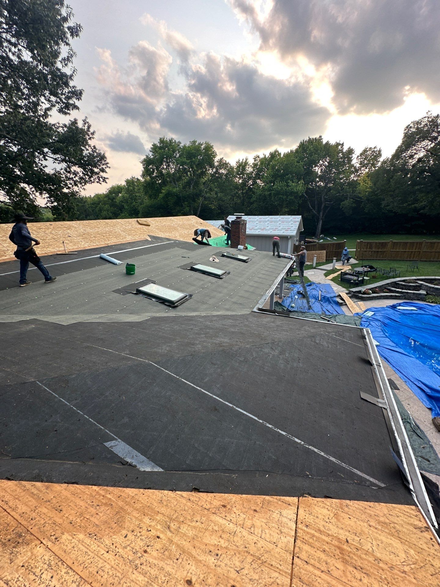 Malarkey Vista Shingles in Brilliant Black by Undersun Roofing