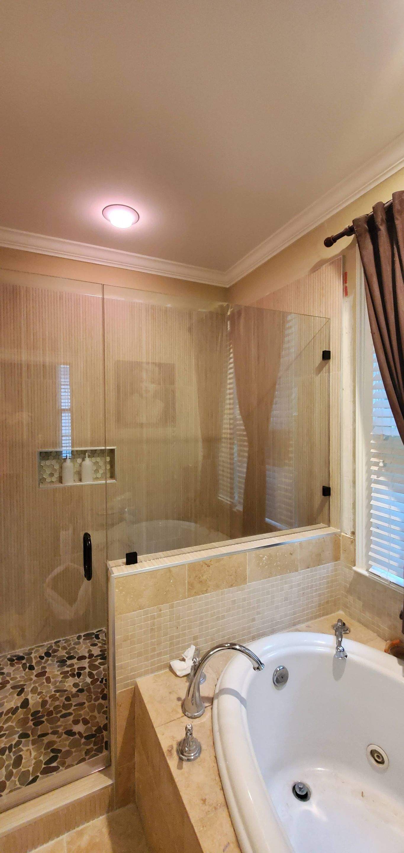 Shower restoration in Loganville by Baxter Professional LLC