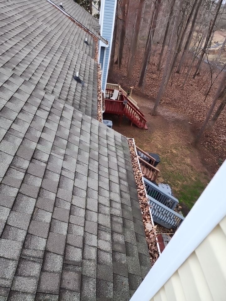 Gutter Cleaning using water by G&H Home Tech Pros LLC