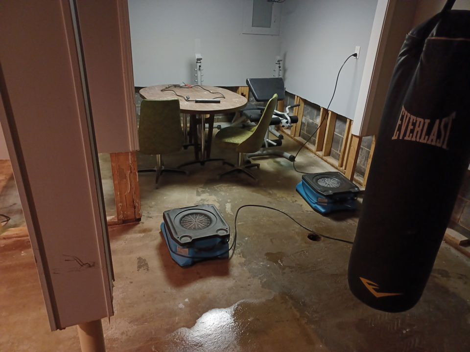 Project in West Bloomfield Township by EzDry Water Mitigation & Property Restoration