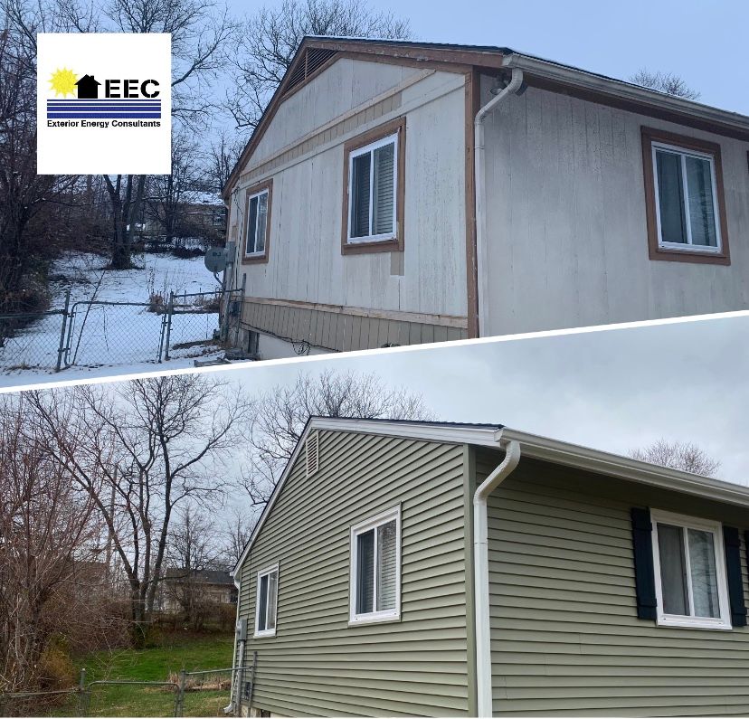 Out with the OLD and in with the new! by EEC Windows, Siding & Roofing