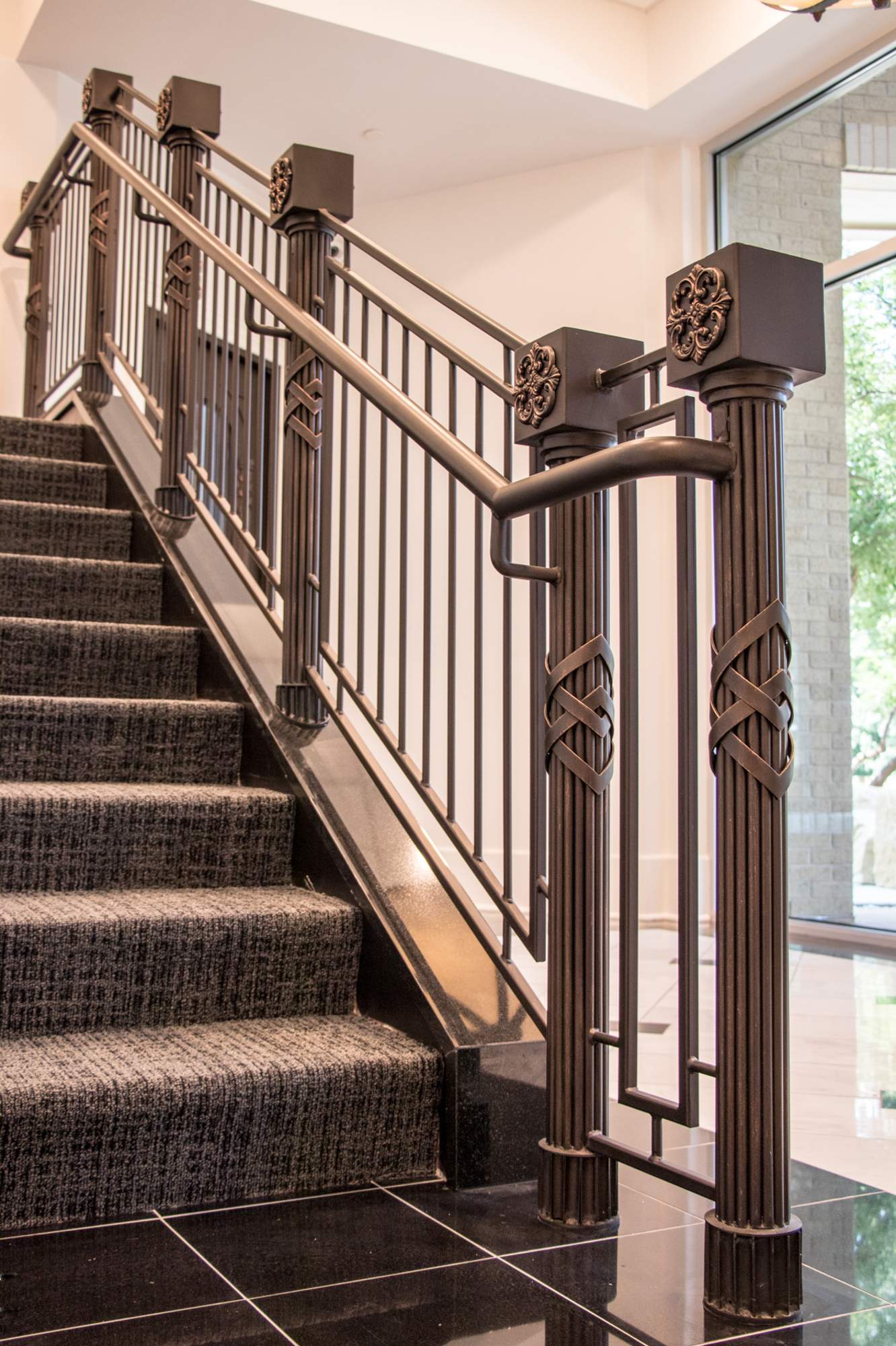Classic Indoor Railings by Solara Custom Living