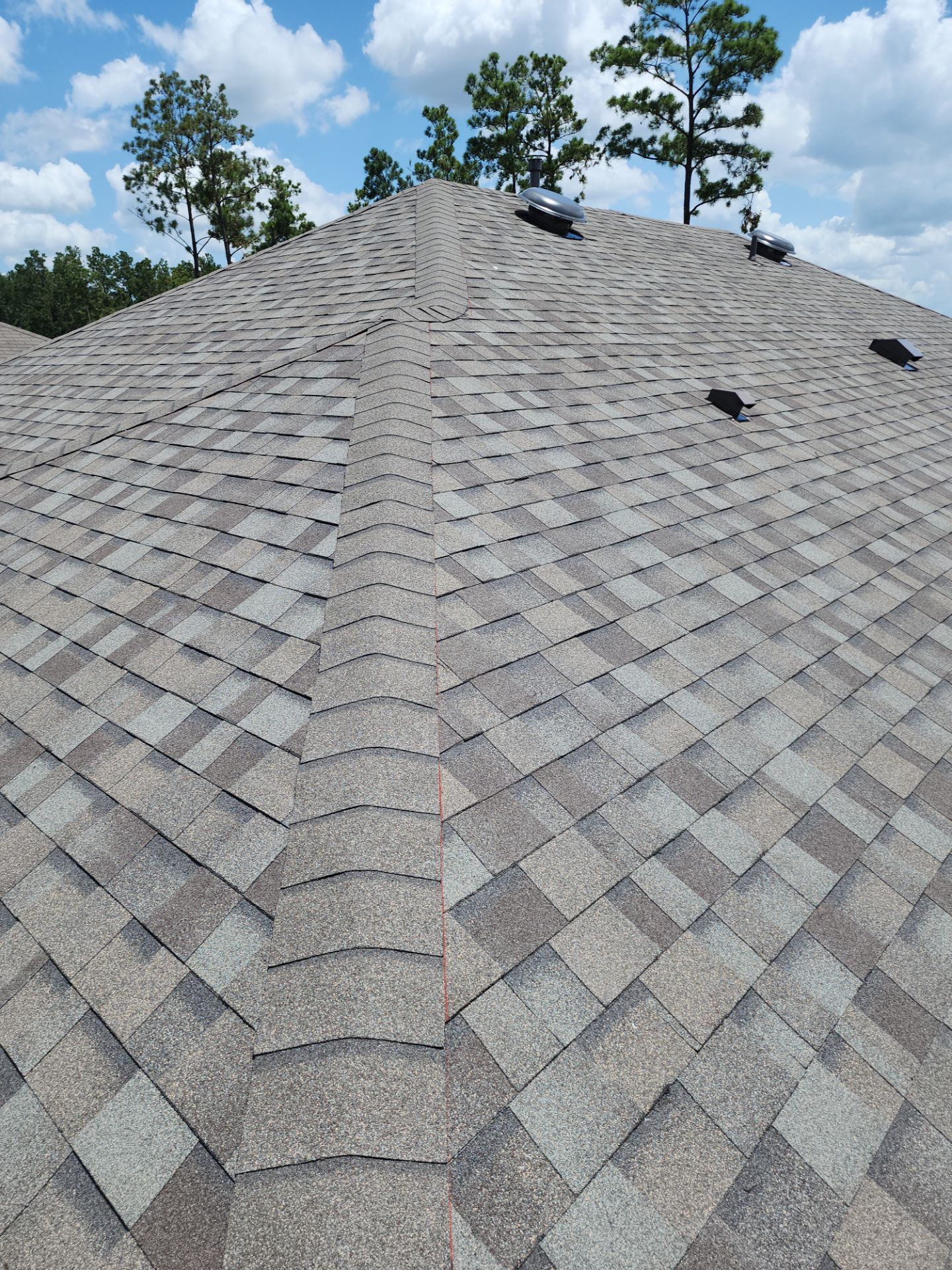 Residential Roofing Installation using Owen's Corning Duration (Lifetime) Shingles by Roof Repair Company